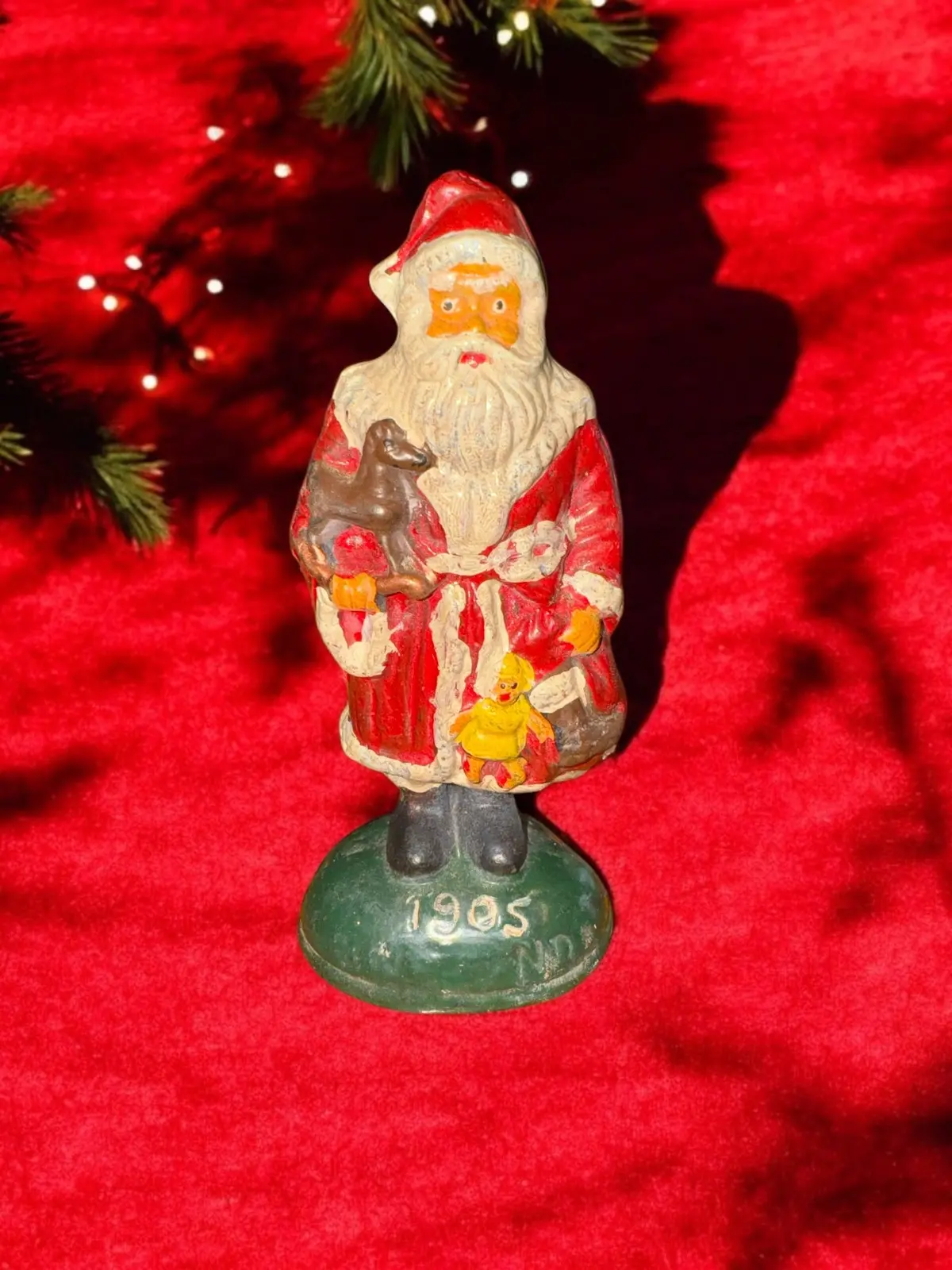 Lead Old Fashion Santa Claus 1905 1