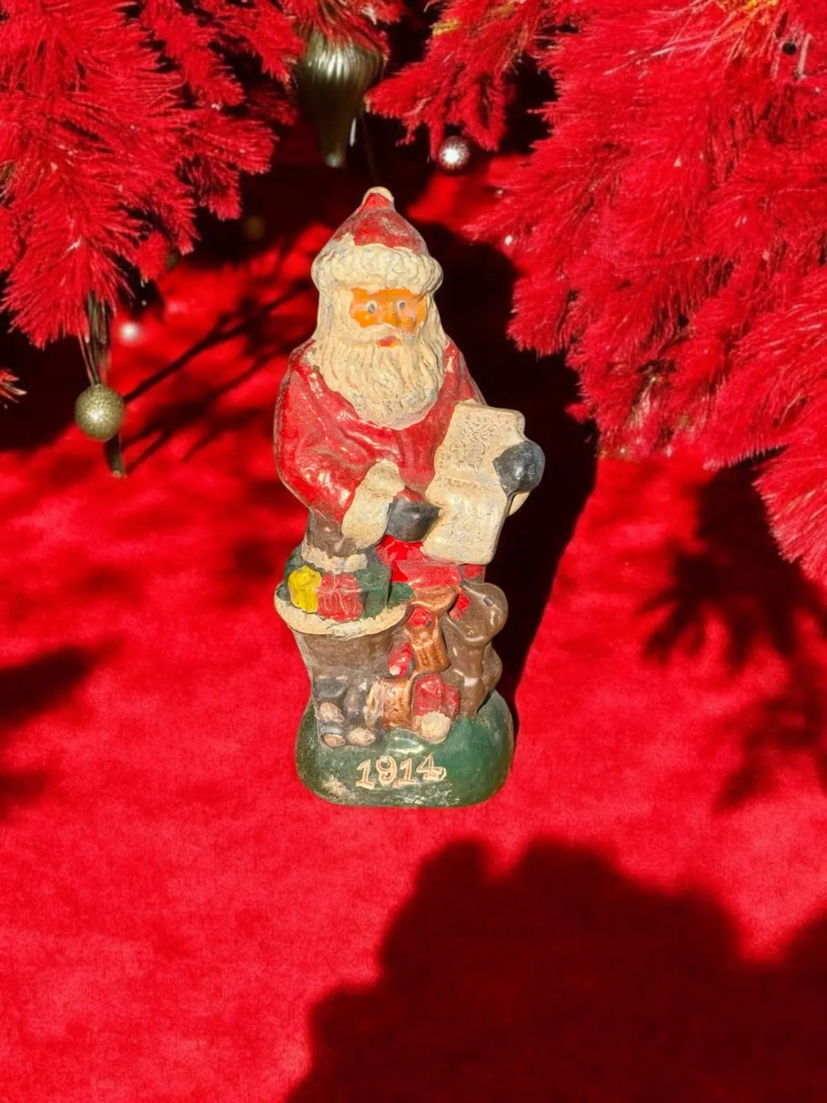 Lead Old Fashion Santa Claus 1914 1