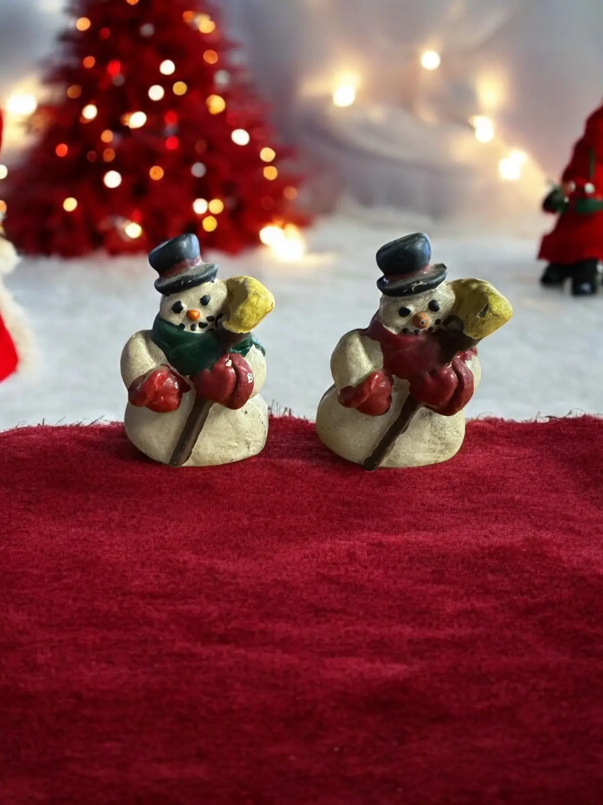 Lead Vintage Snowman 1