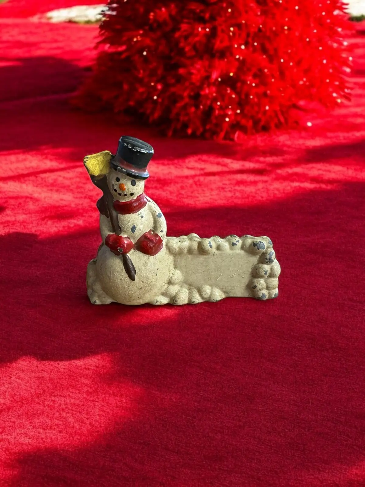 Lead Vintage Snowman 1