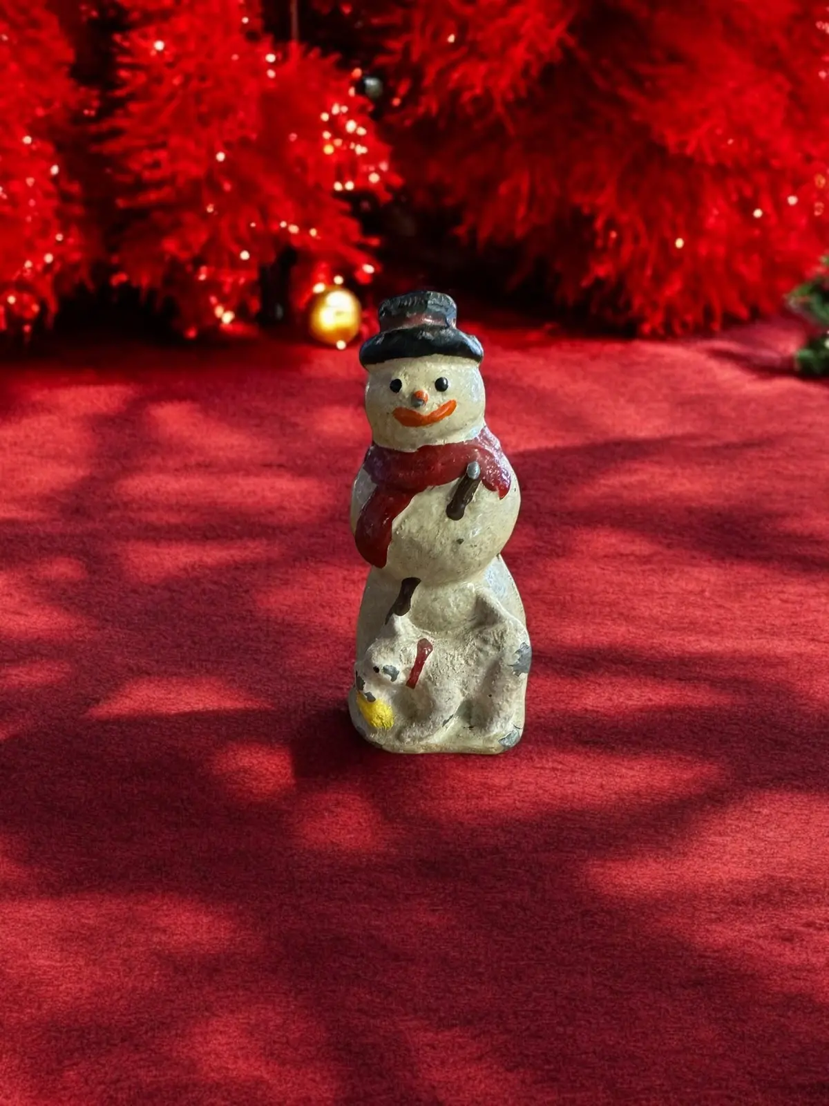 Lead Vintage Snowman 1