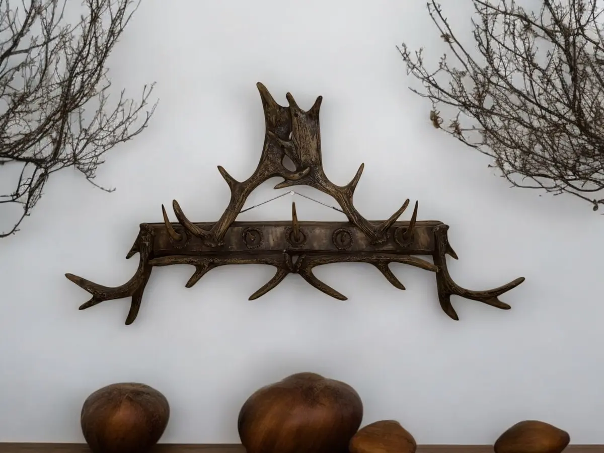 Faux Antler Coat Rack 1