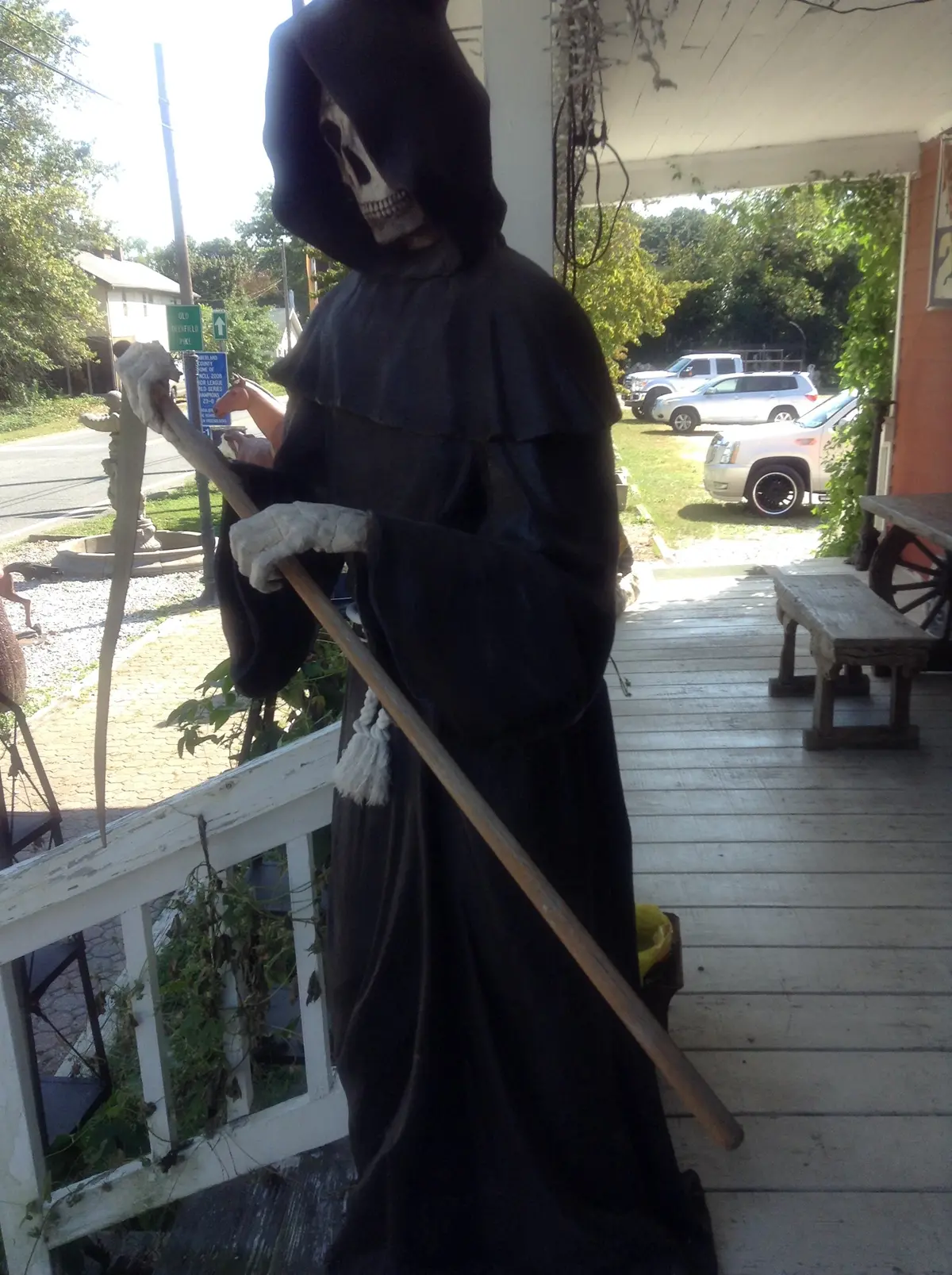 Statue - Life Size Halloween Grim Reaper 2