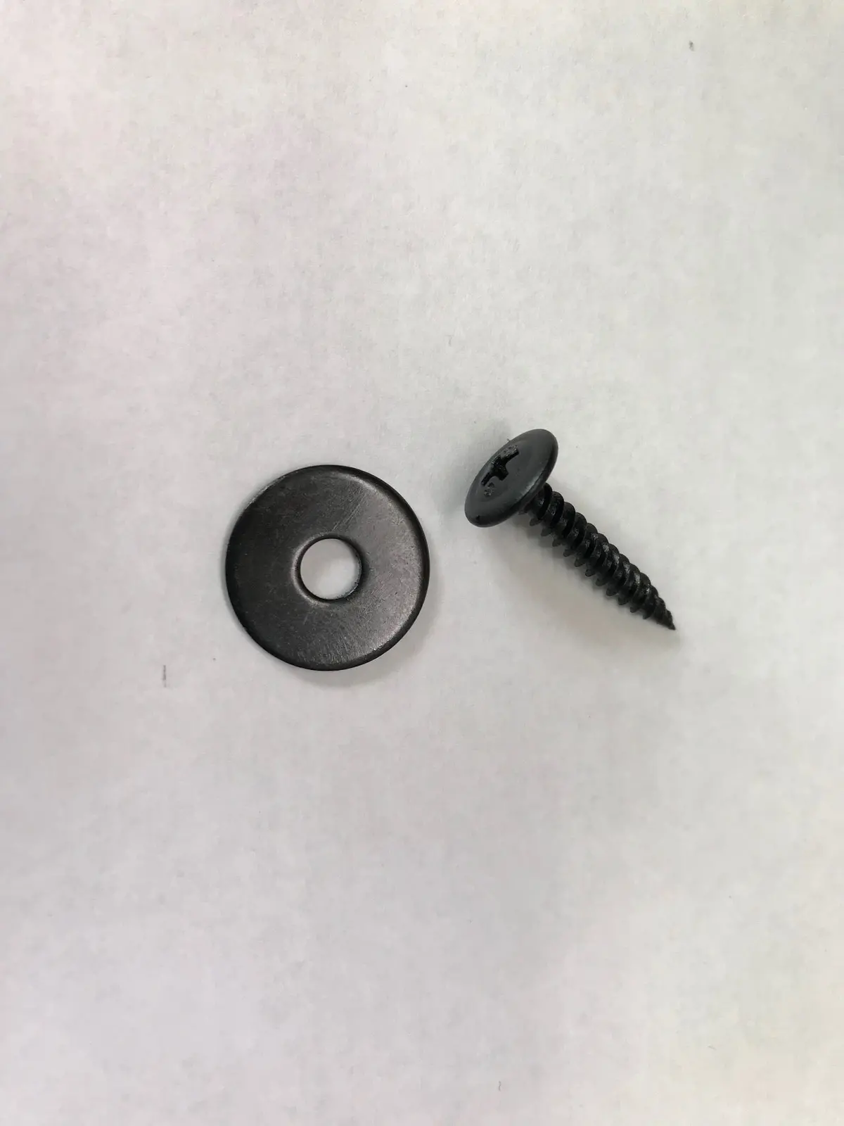 Mudflap Black Oxide Fender Washer And Screw( Aas4) 1