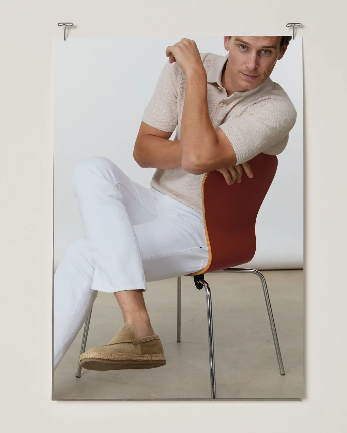 Nazare Espadrille In Sand Suede 1