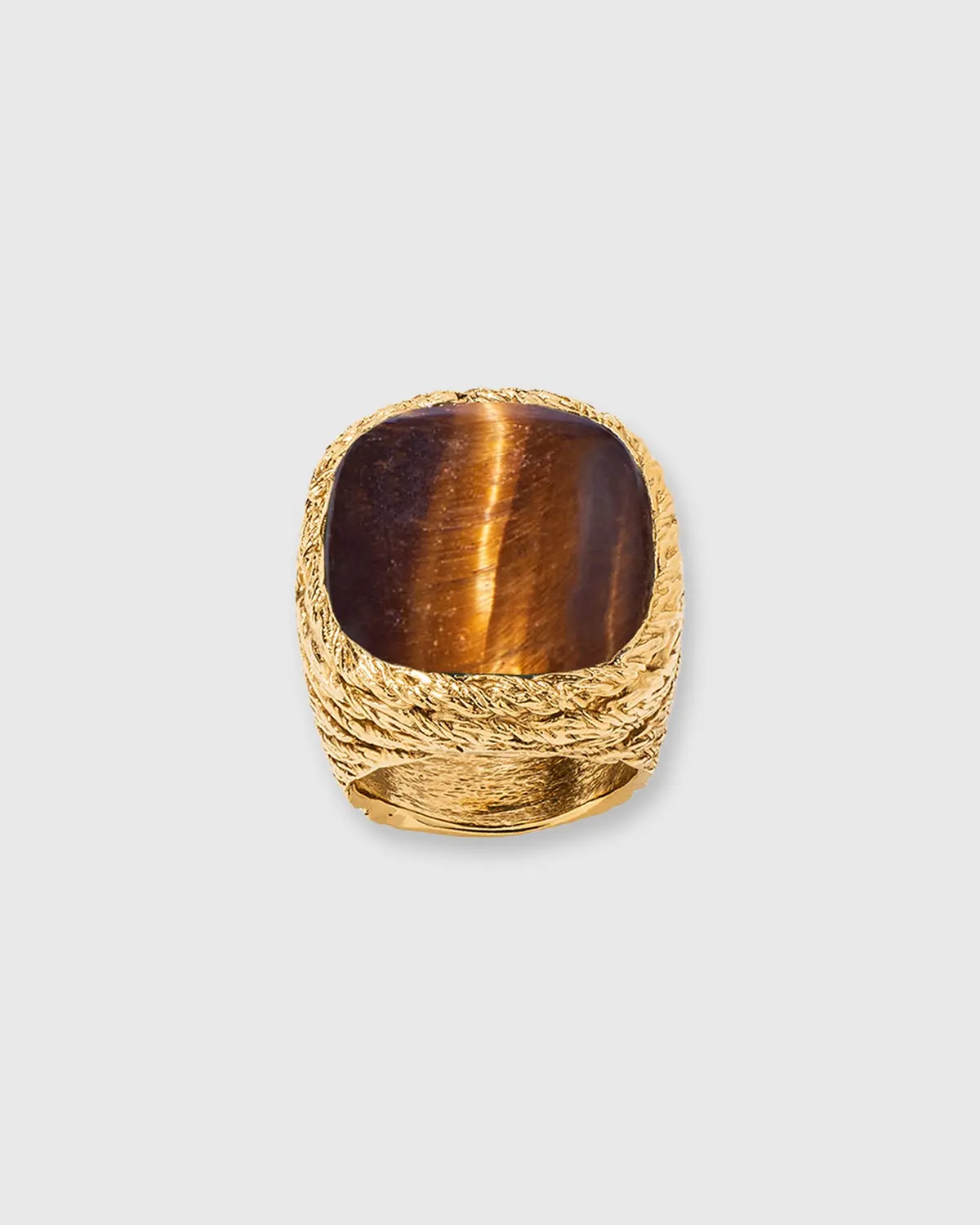 Miki Ring In Tiger Eye 1
