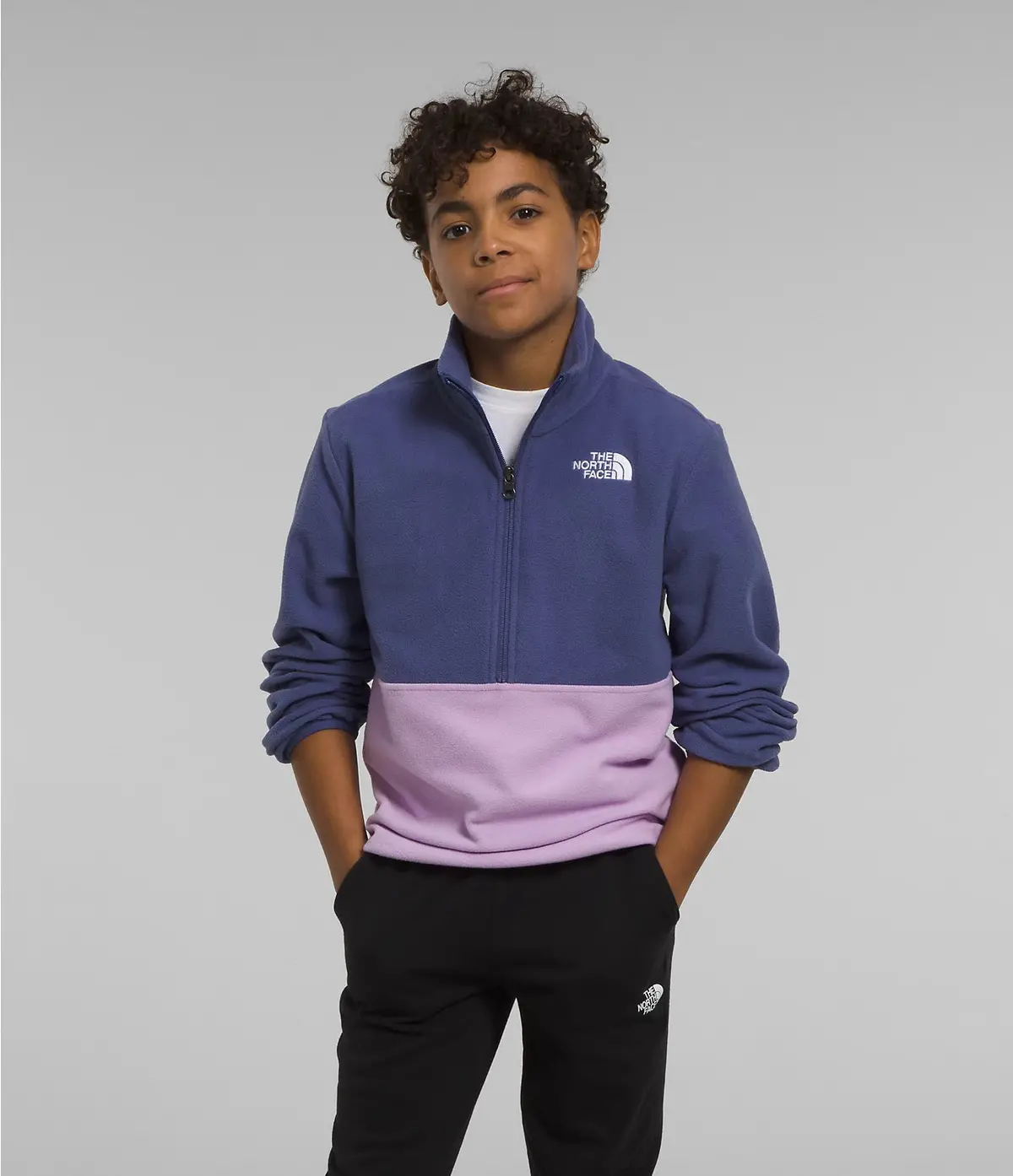 Glacier ¼-Zip Pullover (Kids') - Nf0a84l9 - Past Season 2