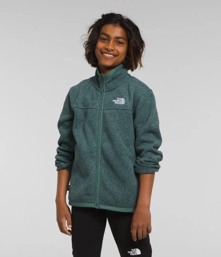 Sweater Fleece Full-Zip Jacket (Boys') - Nf0a84lk - Past Season 1