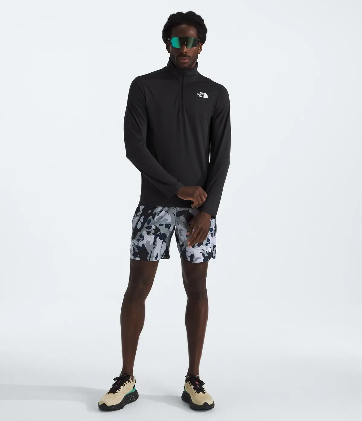 24/7 1/4 Zip Long-Sleeve T-Shirt (Men's) - Nf0a8949 - Past Season 2
