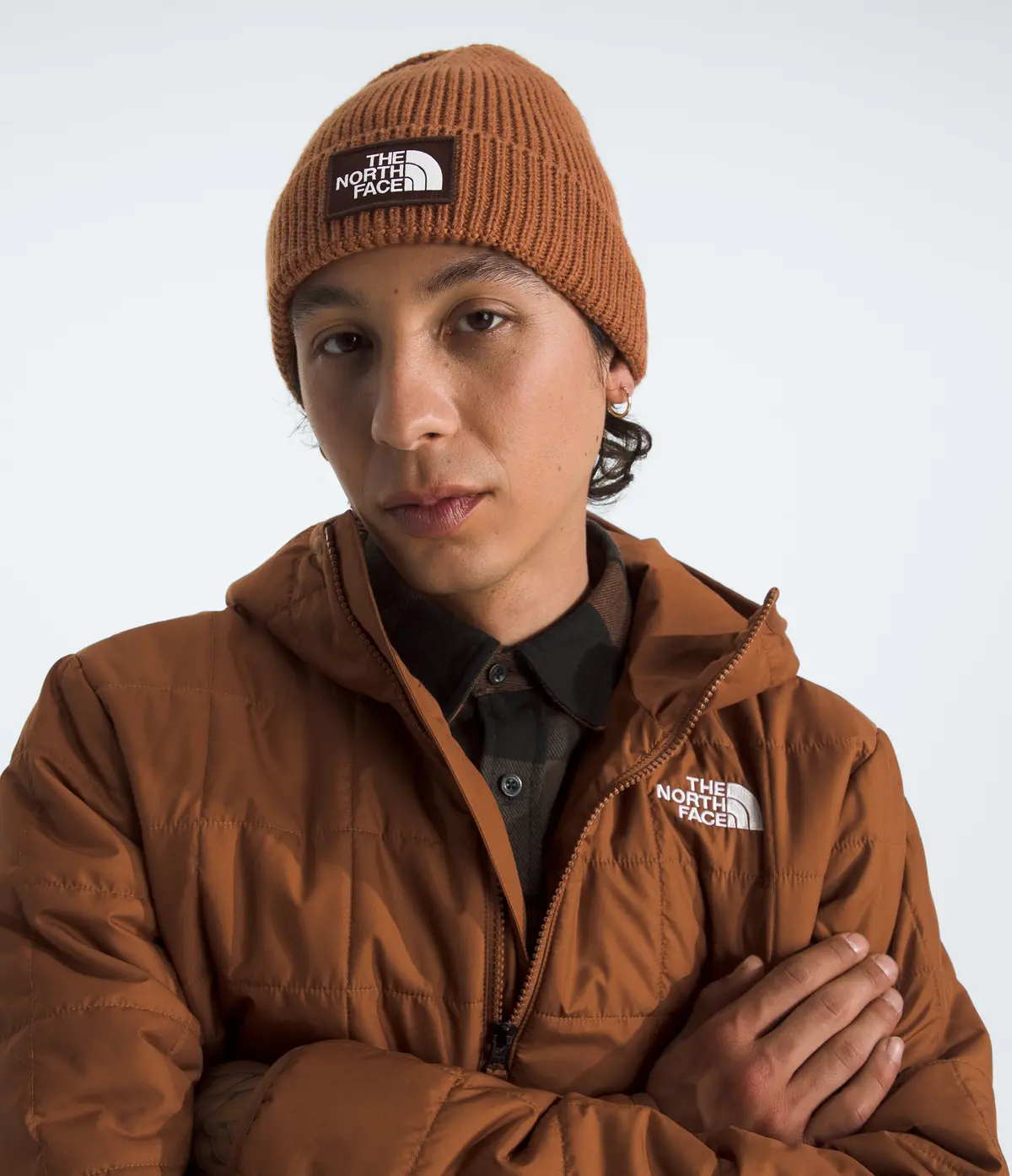 Tnf Logo Box Cuffed Beanie - Nf0a8che 2
