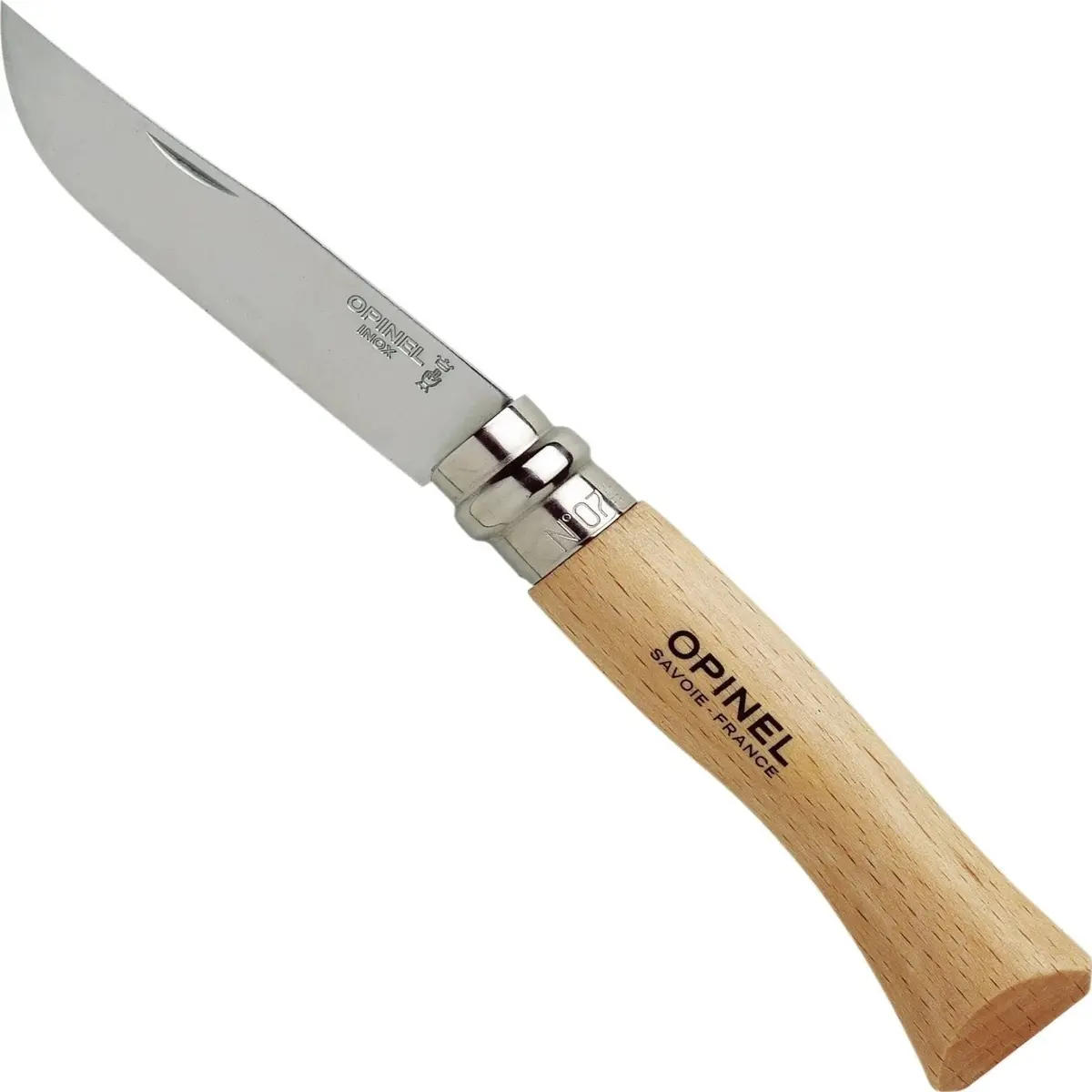 No.7 Stainless Steel Folding Knife - Blister Pack 1
