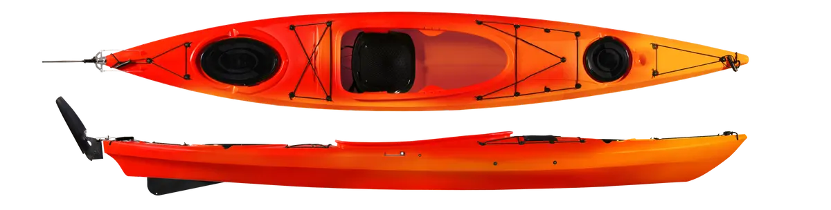Ormen Lv Hdpe Kayak - Orange 1