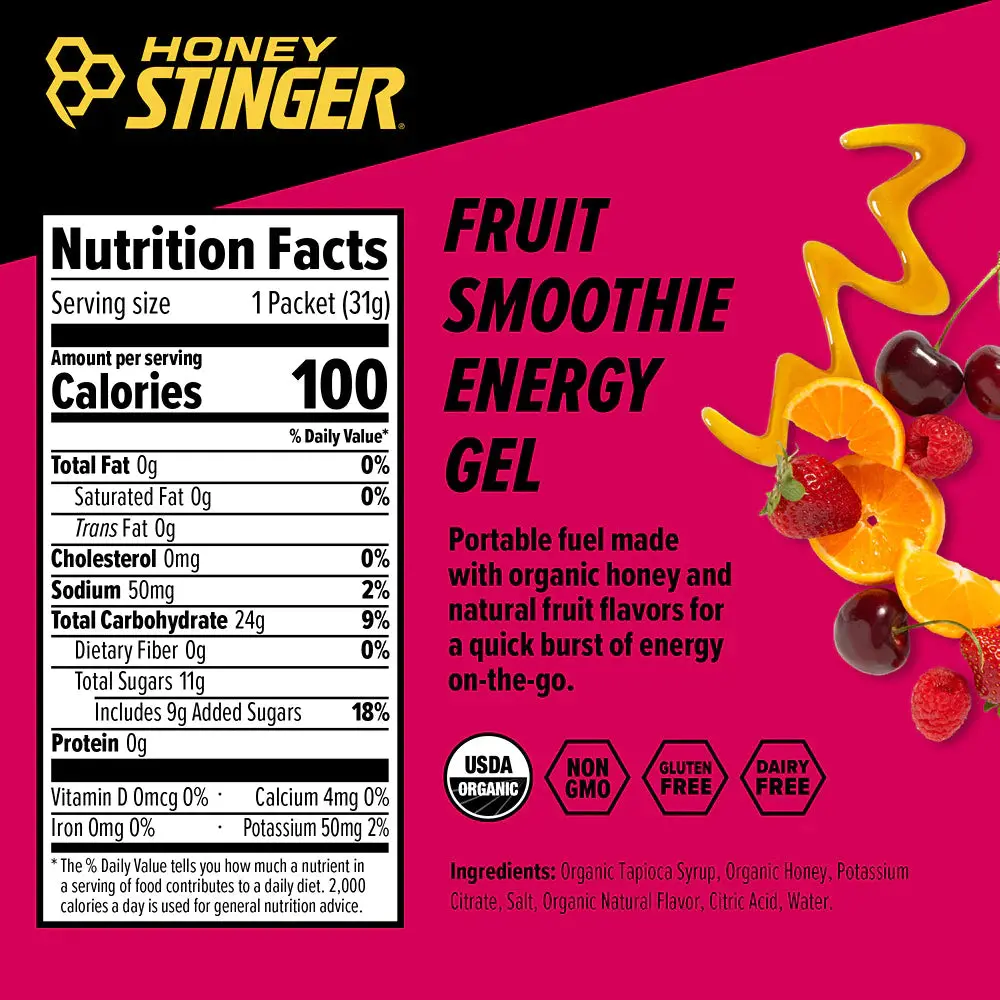 Organic Energy Gel - Fruit Smoothie 2