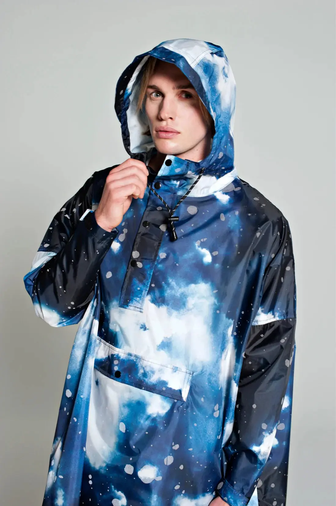 Starry Night - Rain Poncho 1