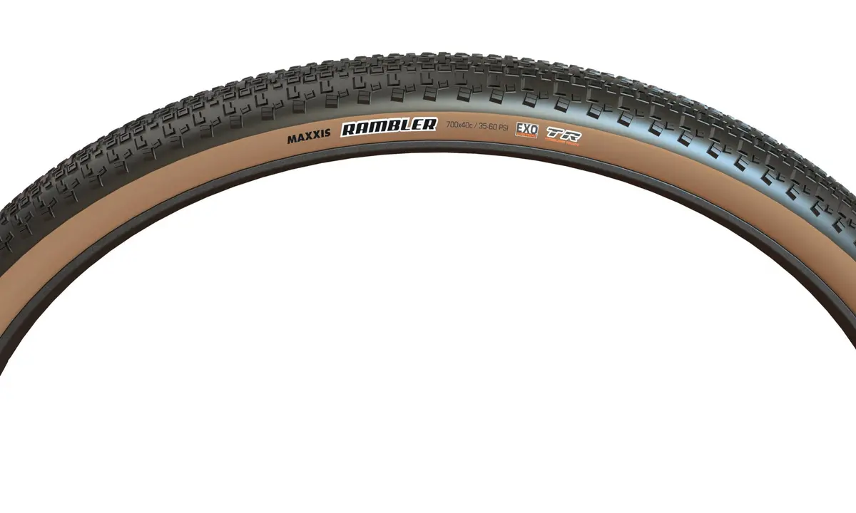 Rambler Dual Dirt Road/Gravel Tire - 700 X 50C, 60Tpi, Dual, Exo/Tr - Tan 2