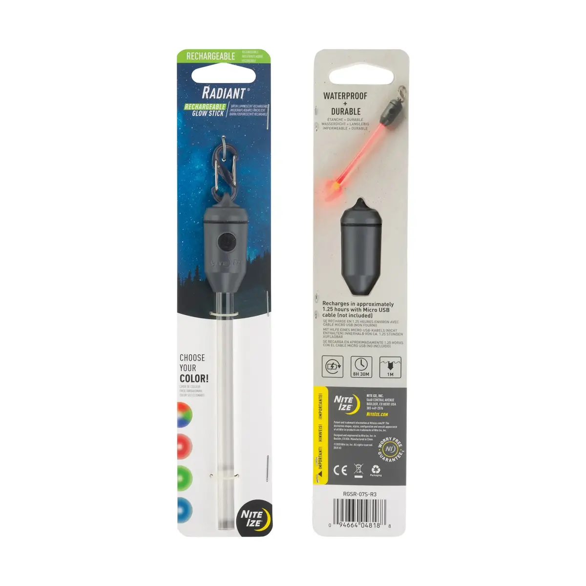 Radiant® Rechargeable Led Glow Stick - Disc-O Select™ 1