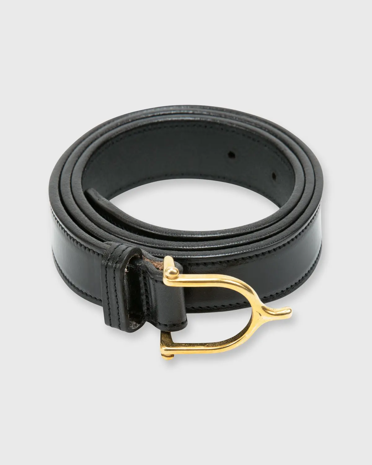 1" Spur Belt In Black Bridle 1
