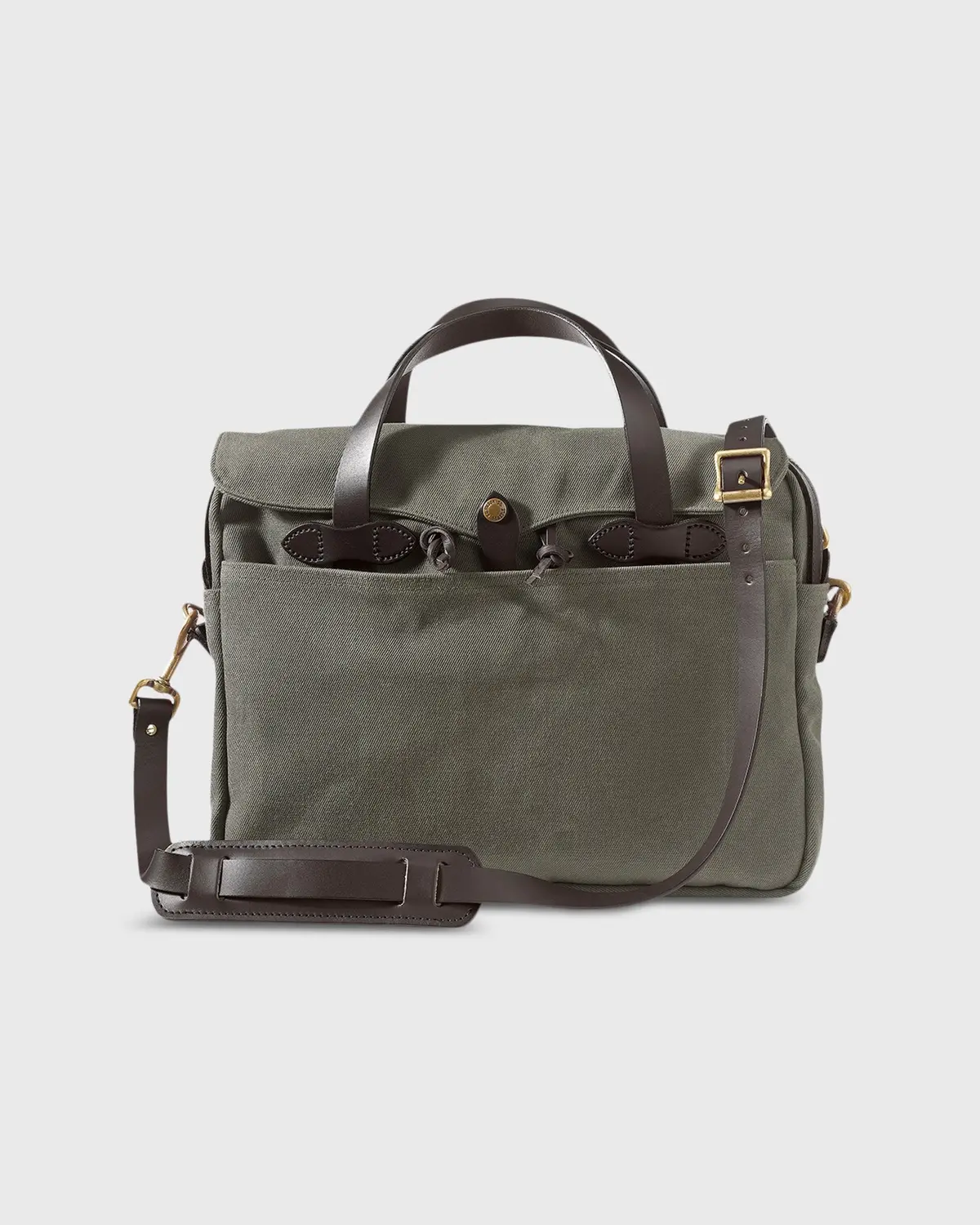 Original Briefcase In Otter Green 1
