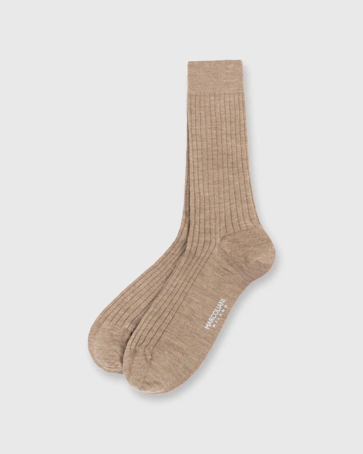 Trouser Dress Socks In Natural Extra Fine Merino 1