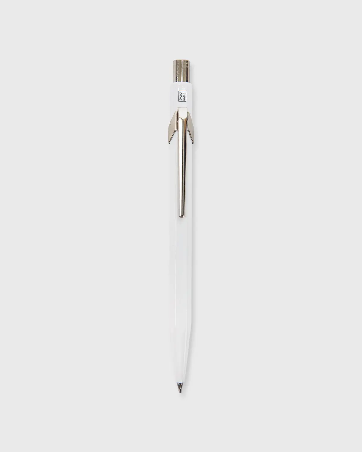 Metal Mechanical Pencil In White 1