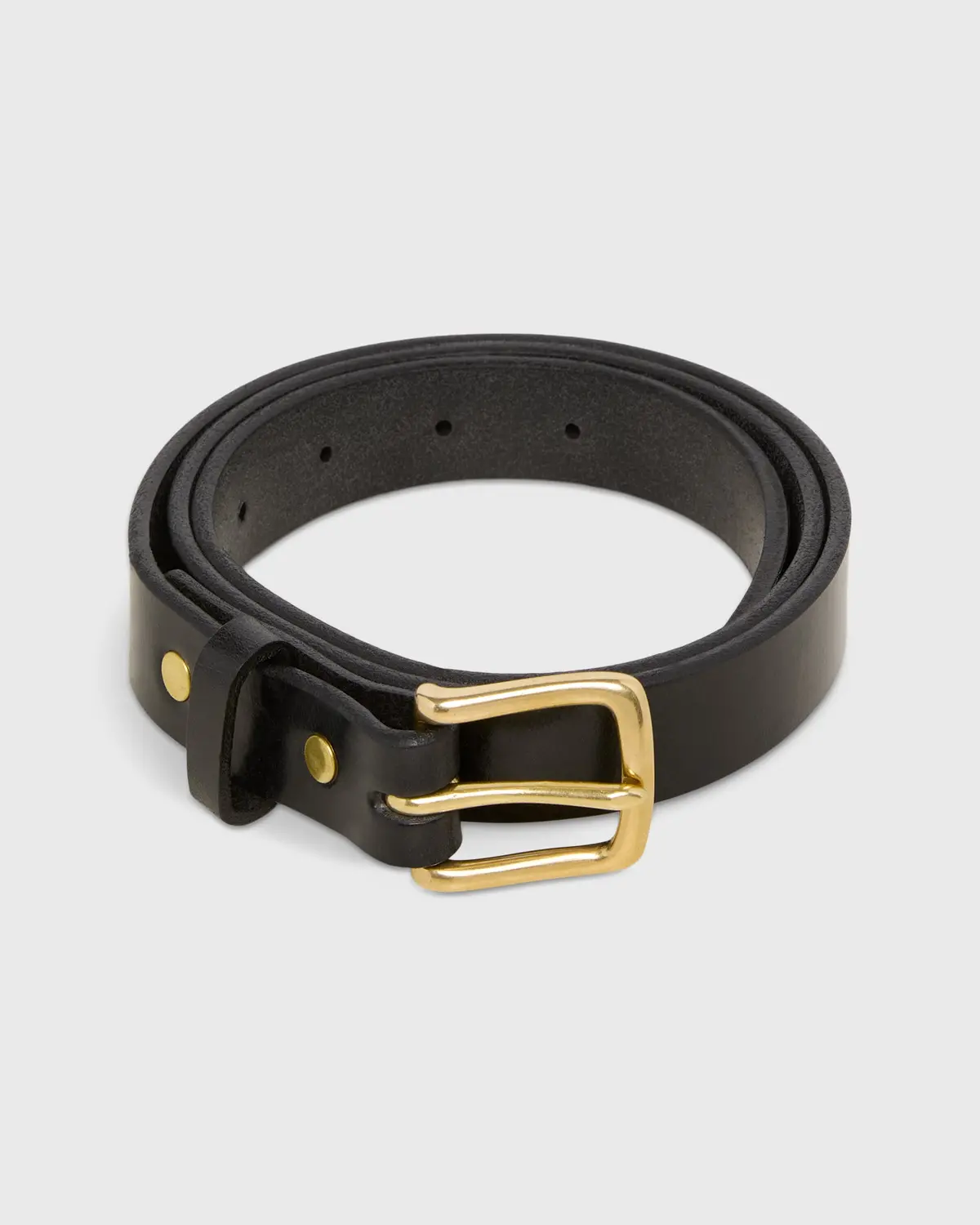 1" Belt In Black Bridle 1
