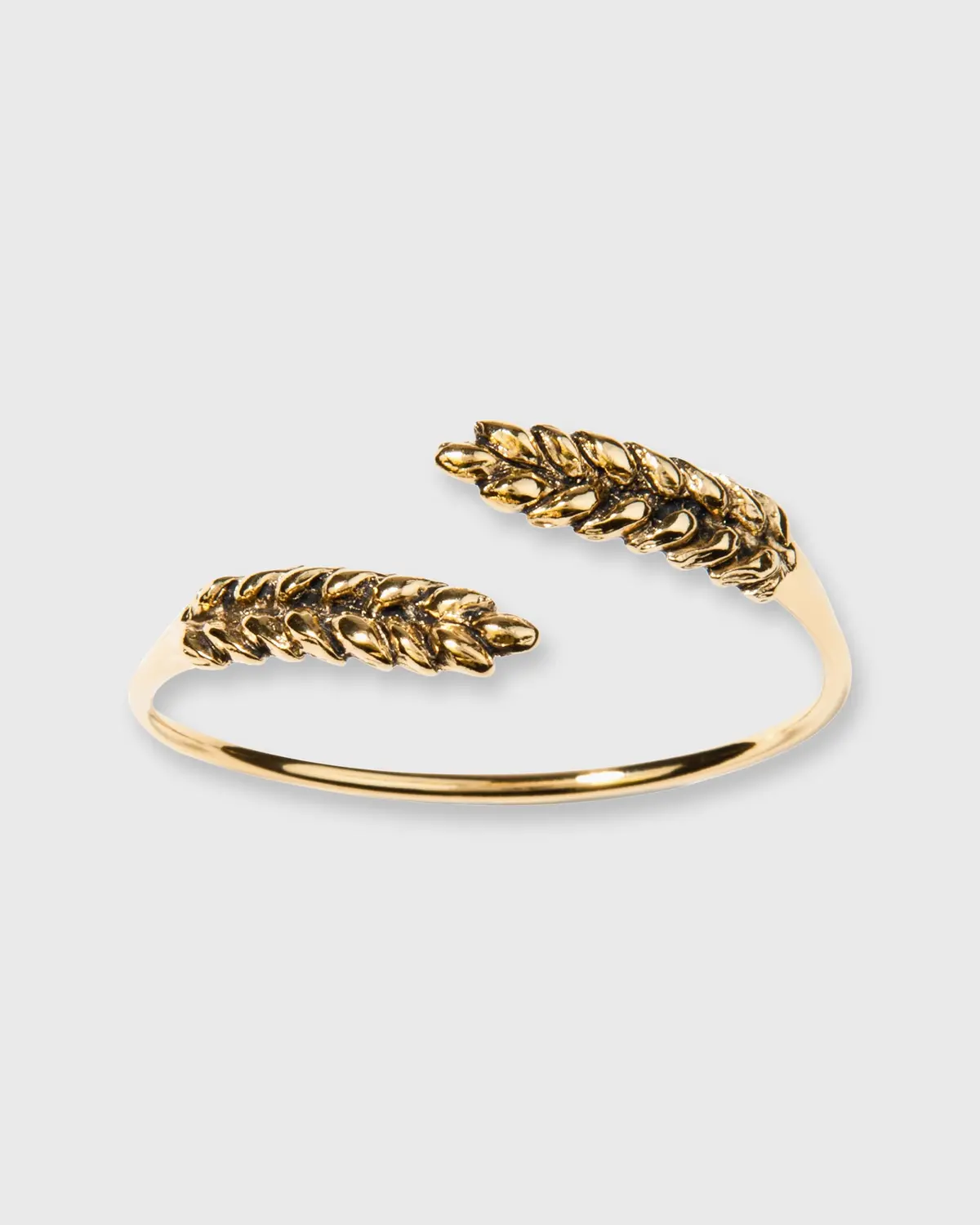 Wheat Toi & Moi Bracelet In Gold 1