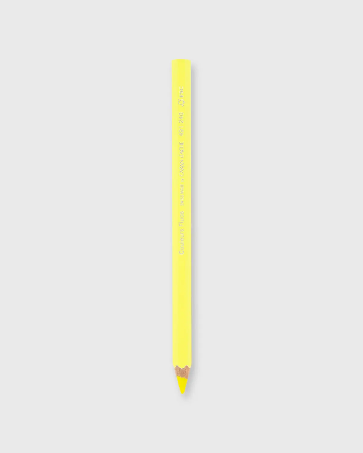 Maxi Pencil In Fluo Yellow 1