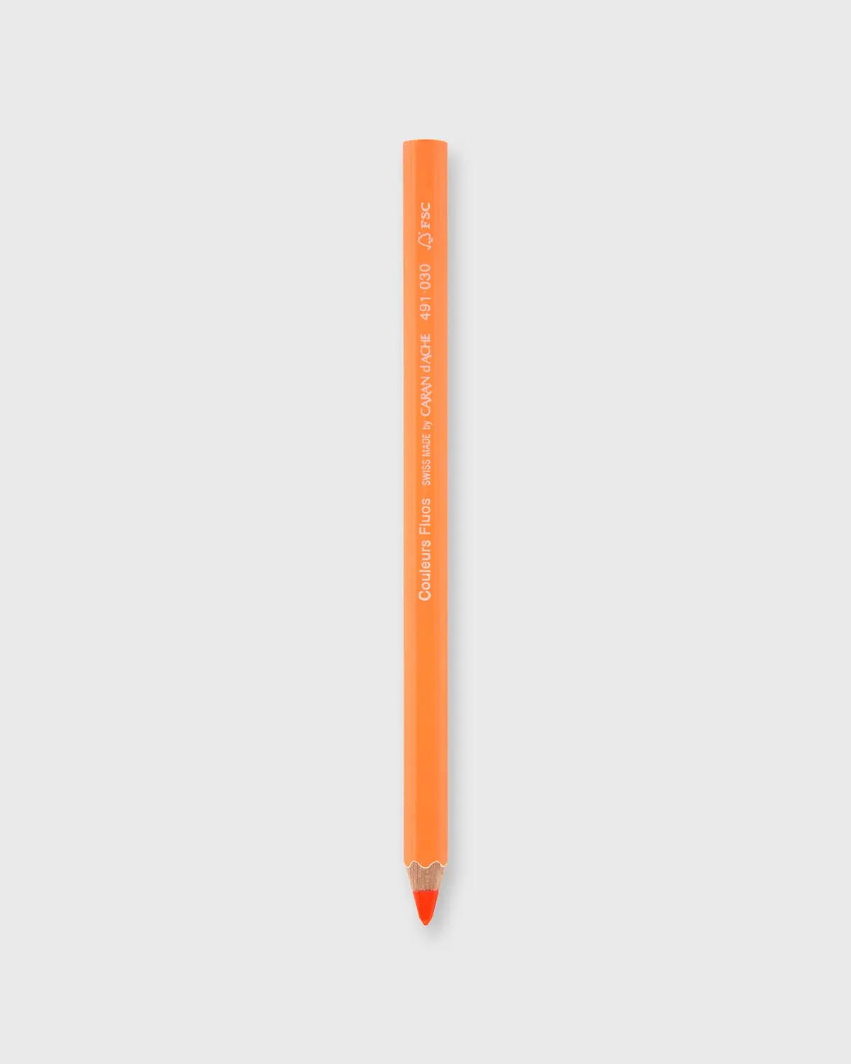 Maxi Pencil In Fluo Orange 1