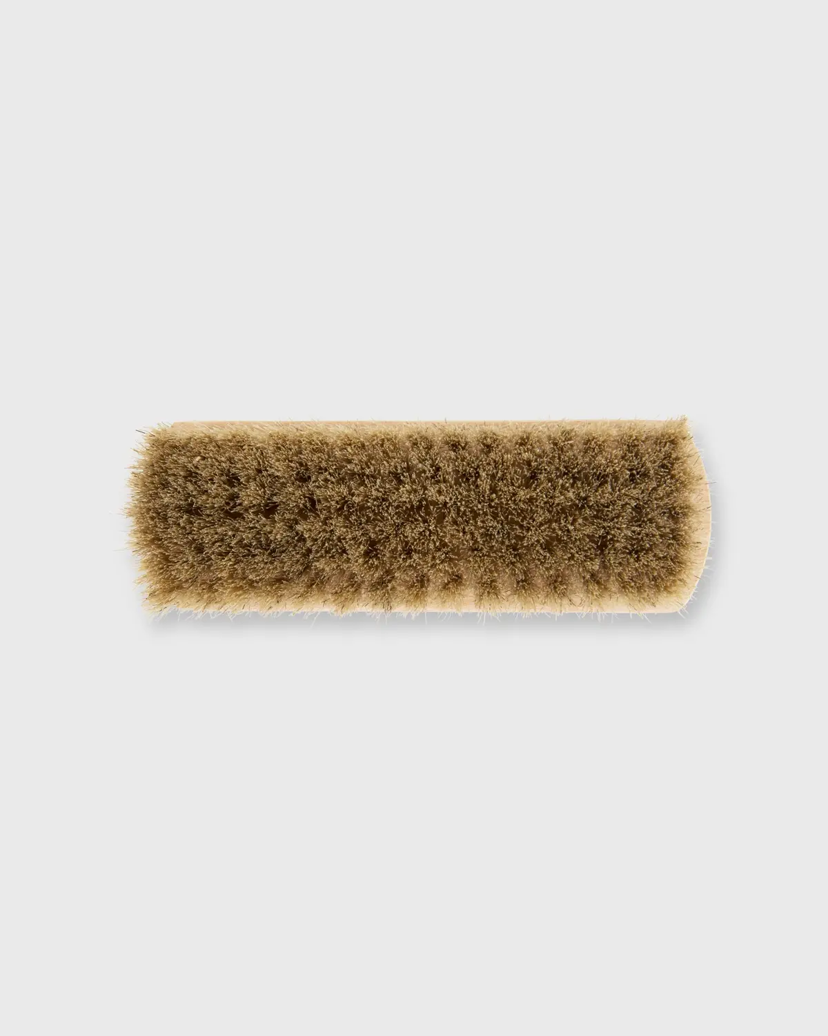 Shoe Shine Brush In Untreated Beechwood/Light Bristles 2