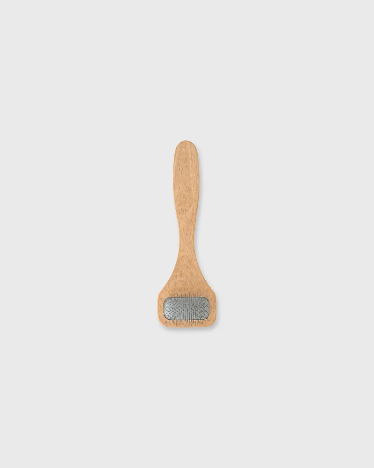 Velcro Brush In Oiled Beechwood/Wire 1