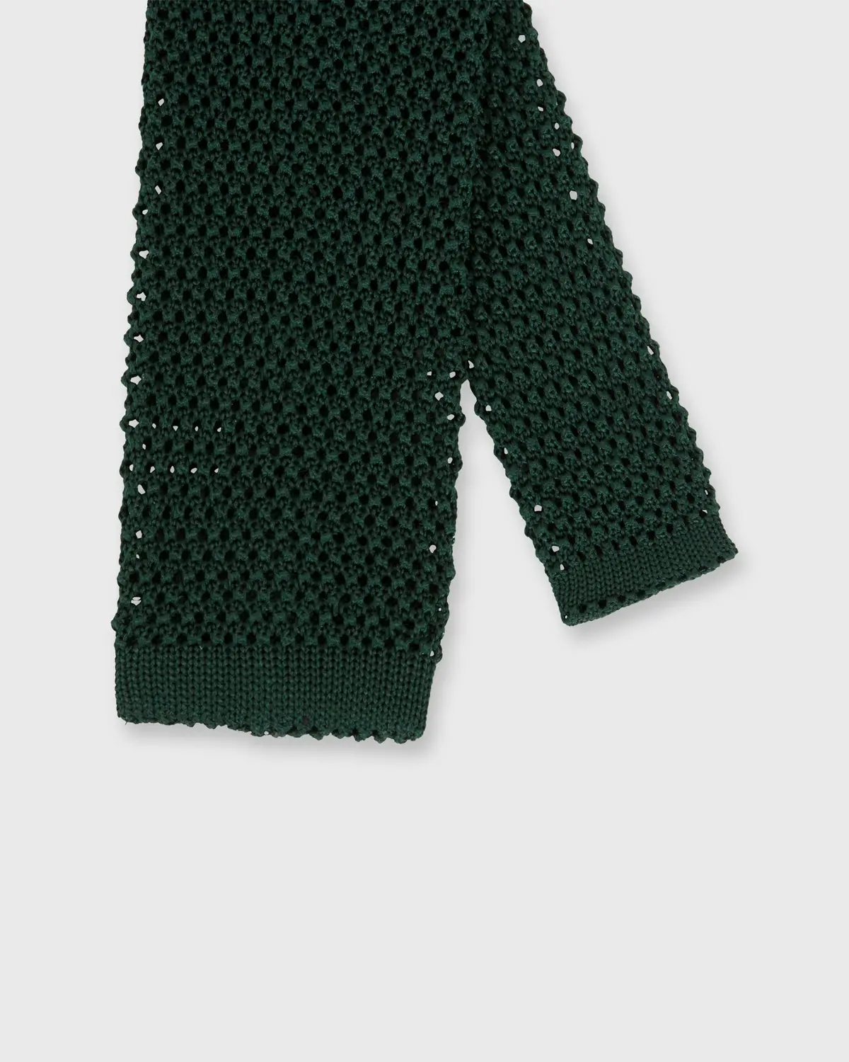 Silk Knit Tie In Hunter 1