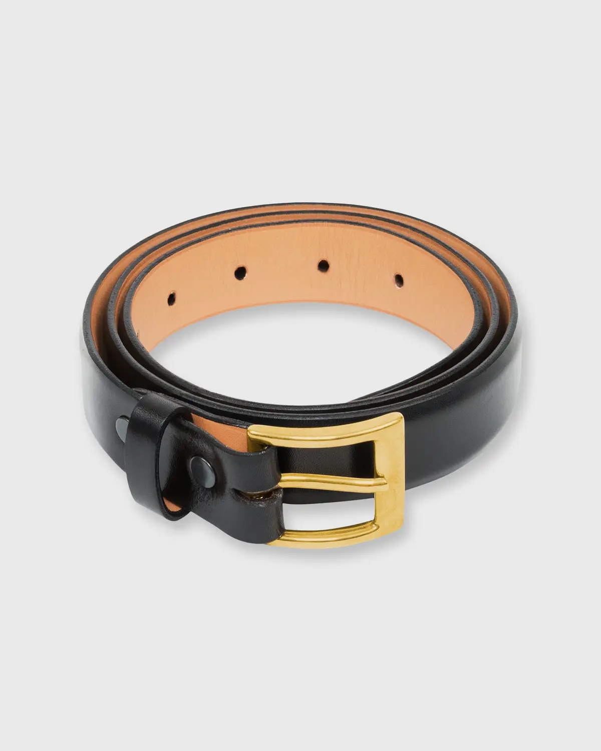 1" Belt In Black Calfskin 1