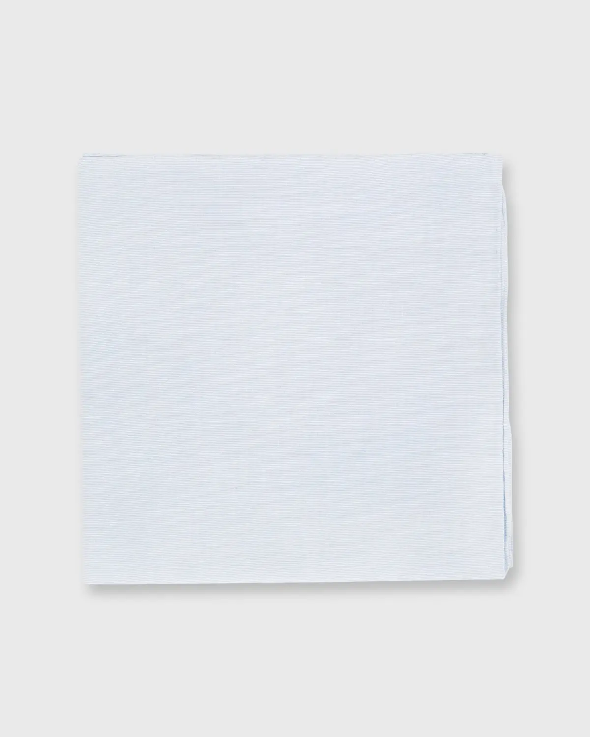 Hand-Rolled Pocket Square In Sky Blue Cotolino 1