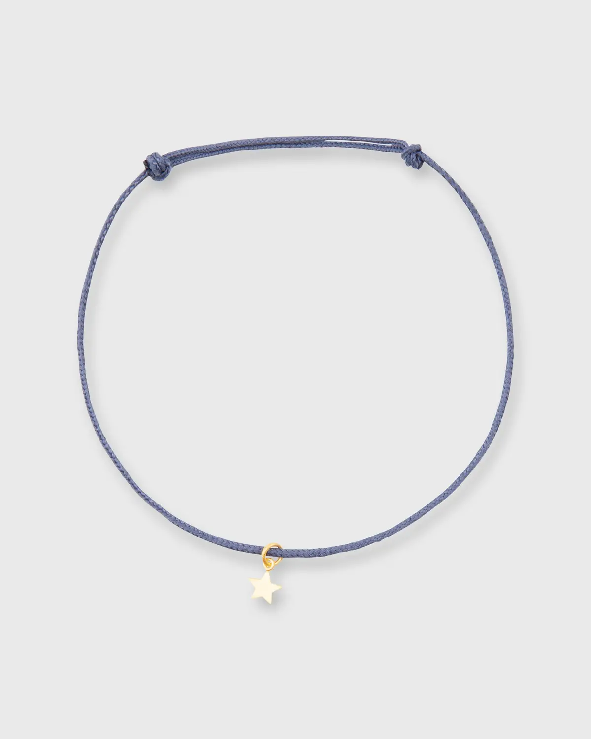 Lucky Star Charm Bracelet In Gold/Assorted Color Cord 1