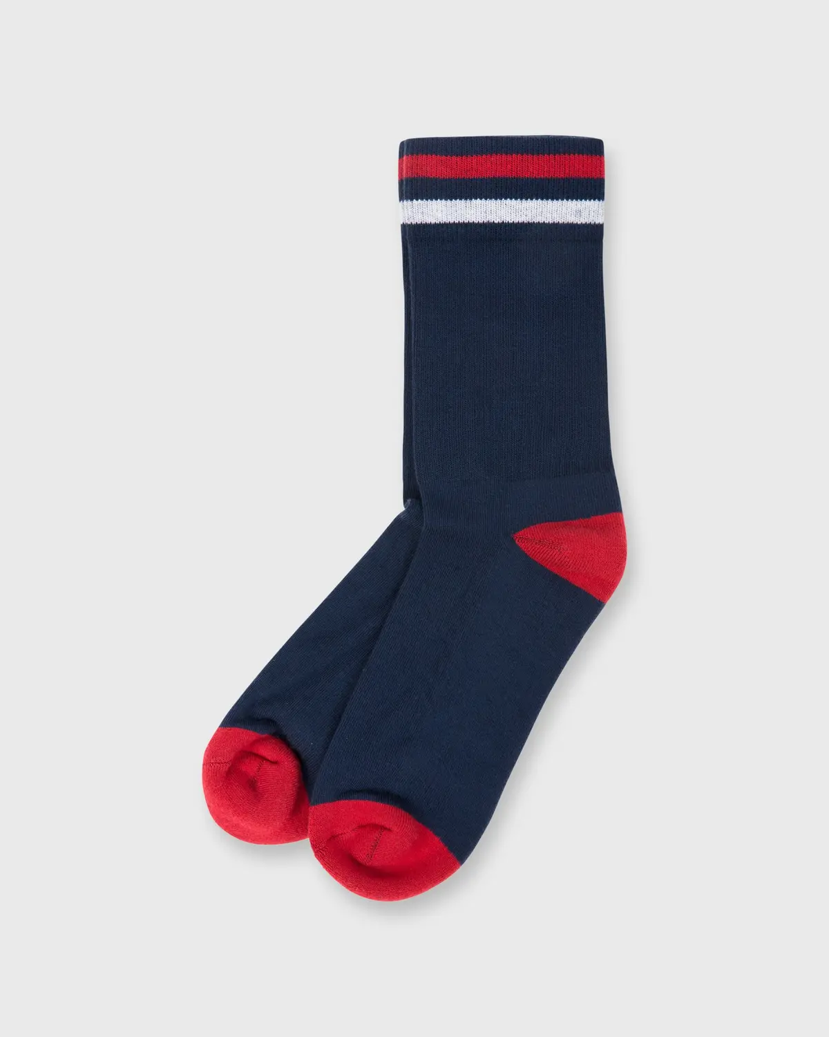 Kennedy Luxe Athletic Socks In Navy 1