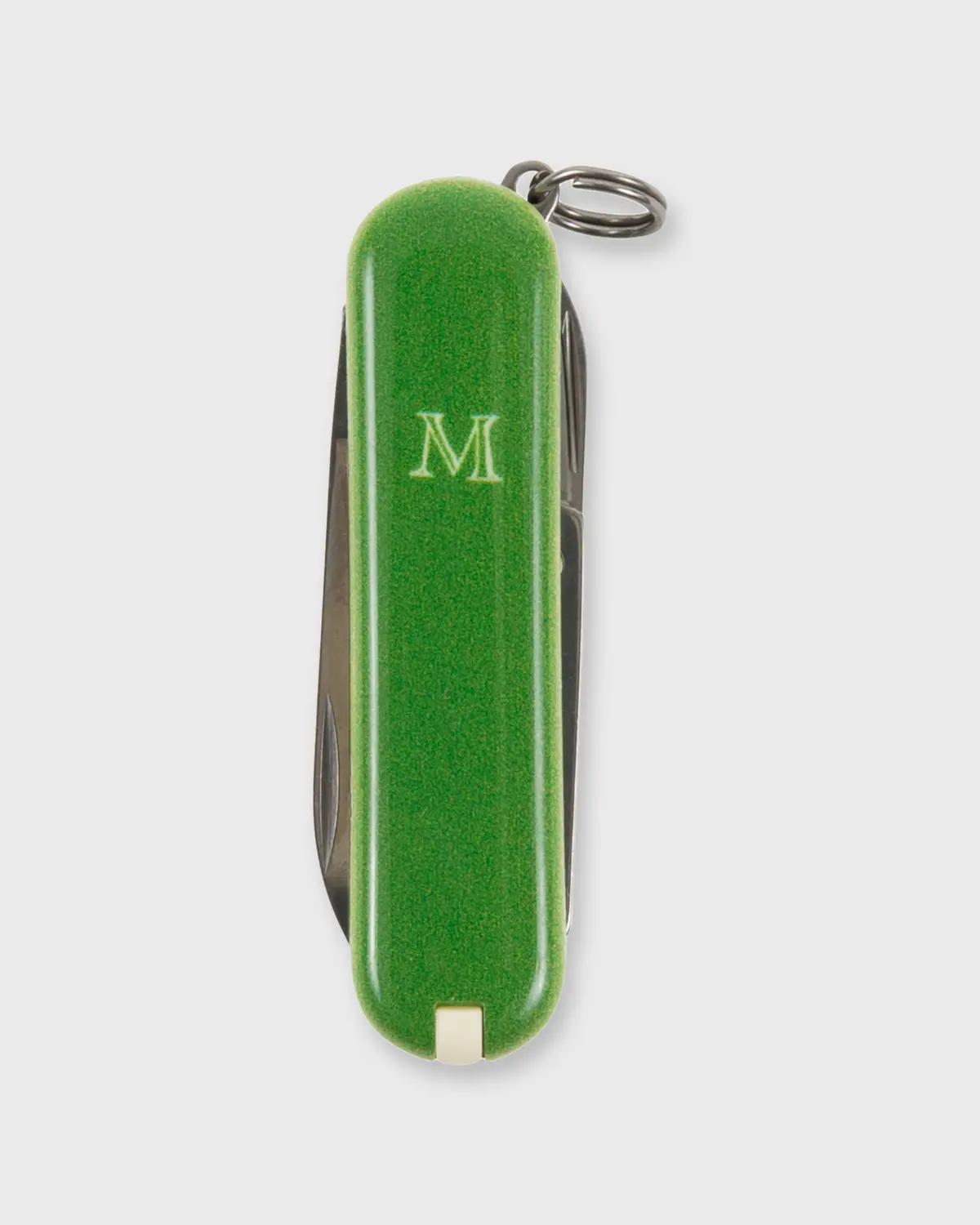 Swiss Army Knife In Green/White Mashburn "M" 1