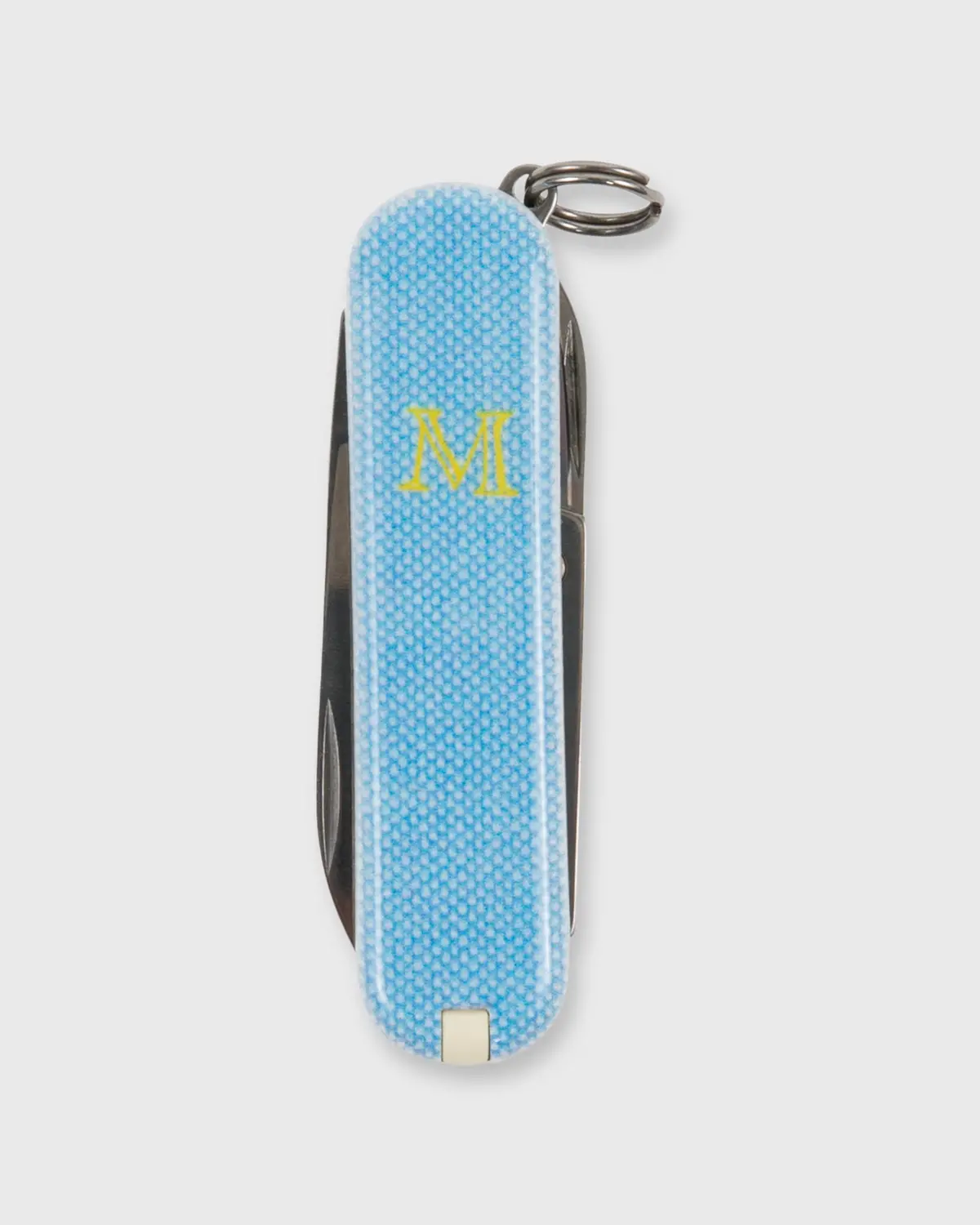 Swiss Army Knife In Blue Oxford/Yellow Mashburn "M" 1
