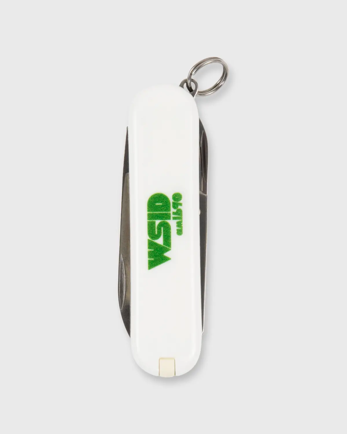 Swiss Army Knife In White/Green "Wsid" Logo 1