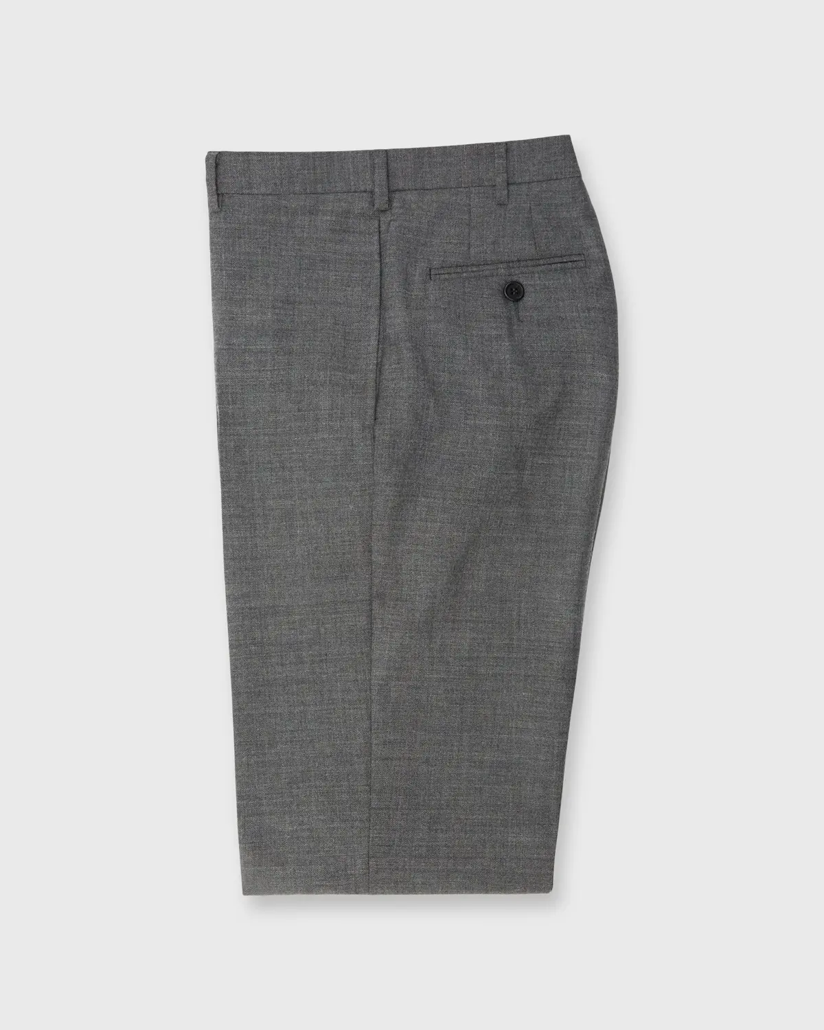 Dress Trouser In Mid-Grey High-Twist 2