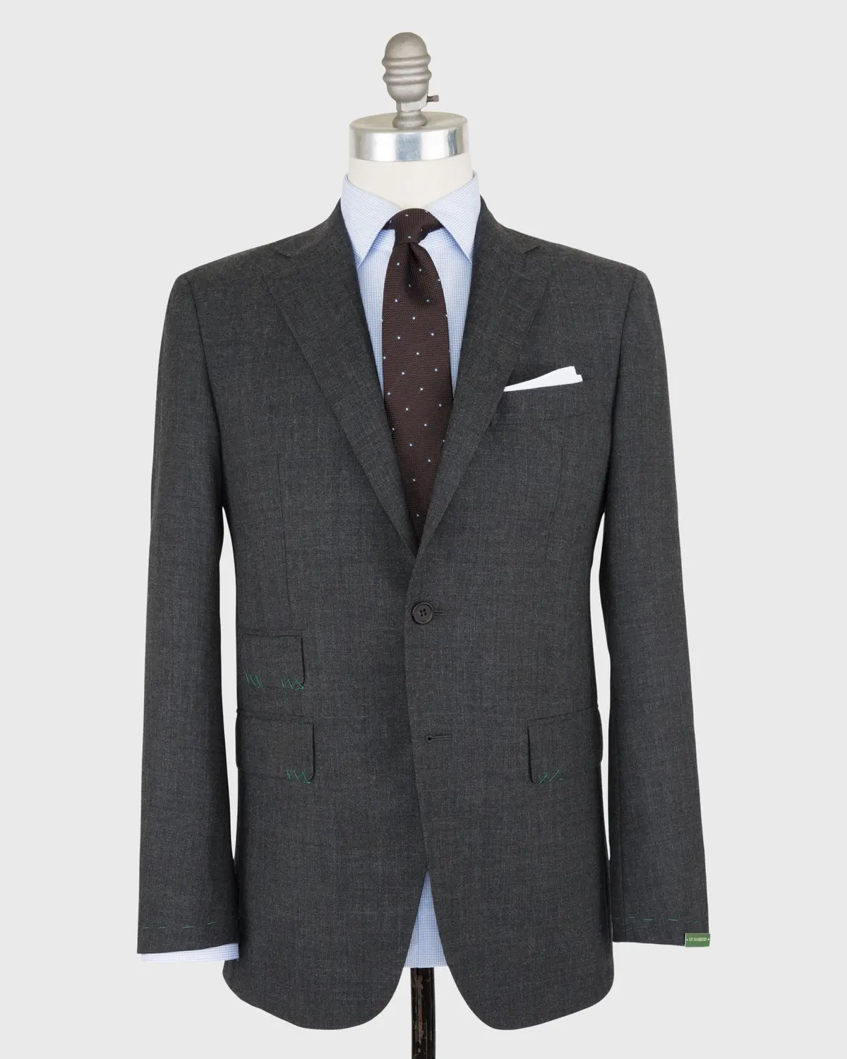 Kincaid No. 3 Suit In Charcoal High-Twist 1