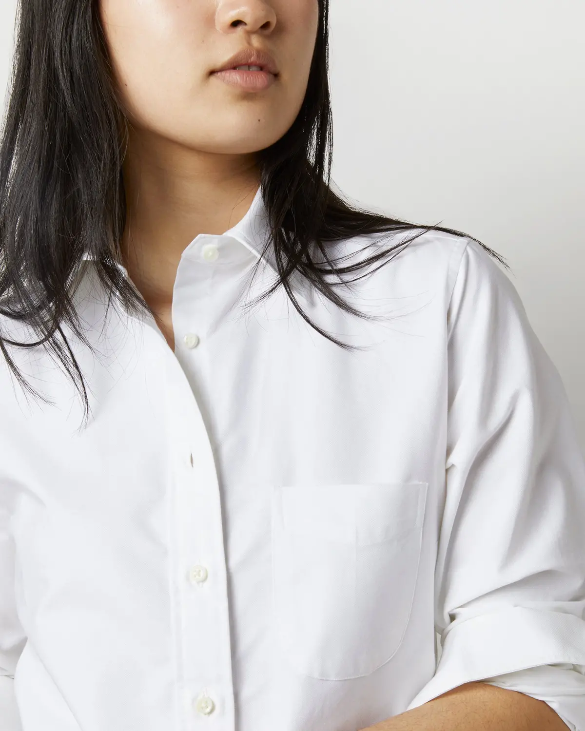 Boyfriend Shirt In White Oxford 2