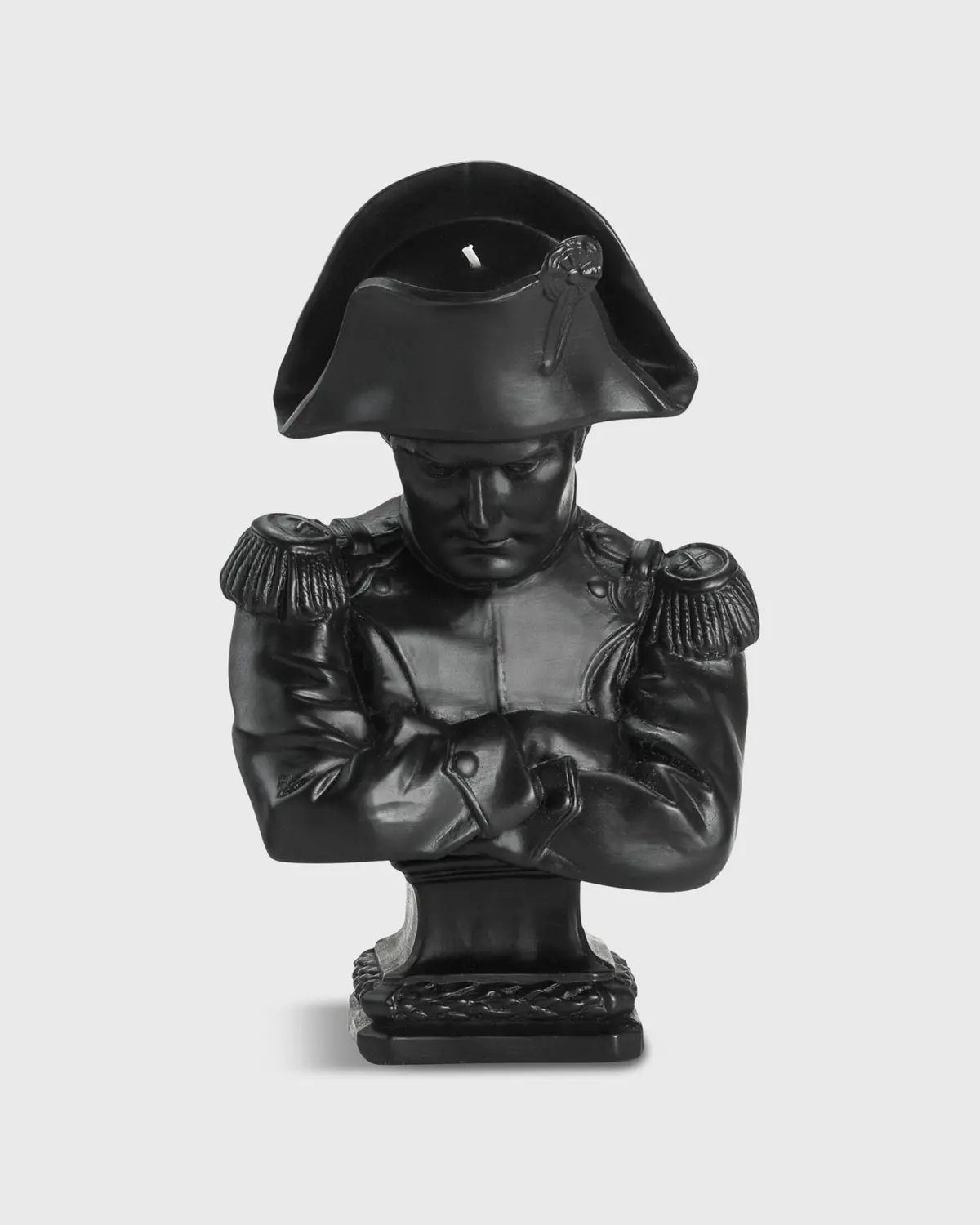 Napoleon Decorative Bust Candle In Black 1