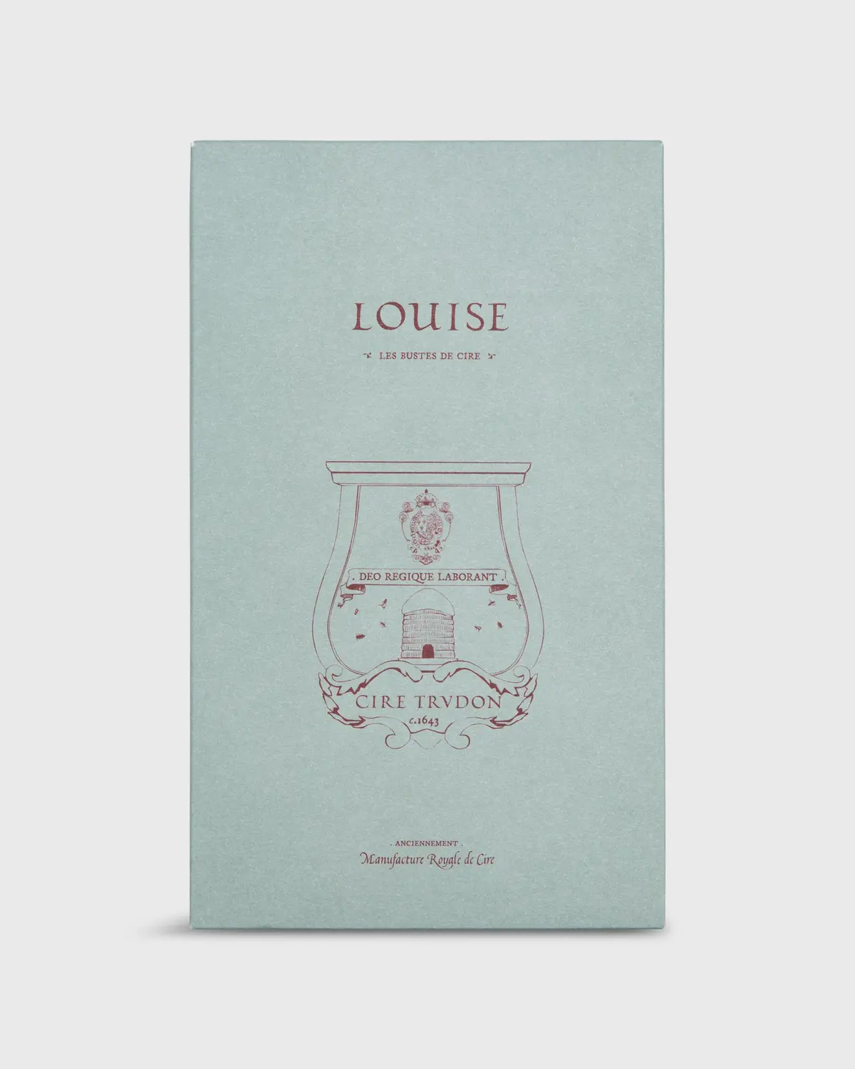 Louise Decorative Bust Candle In Pink 2
