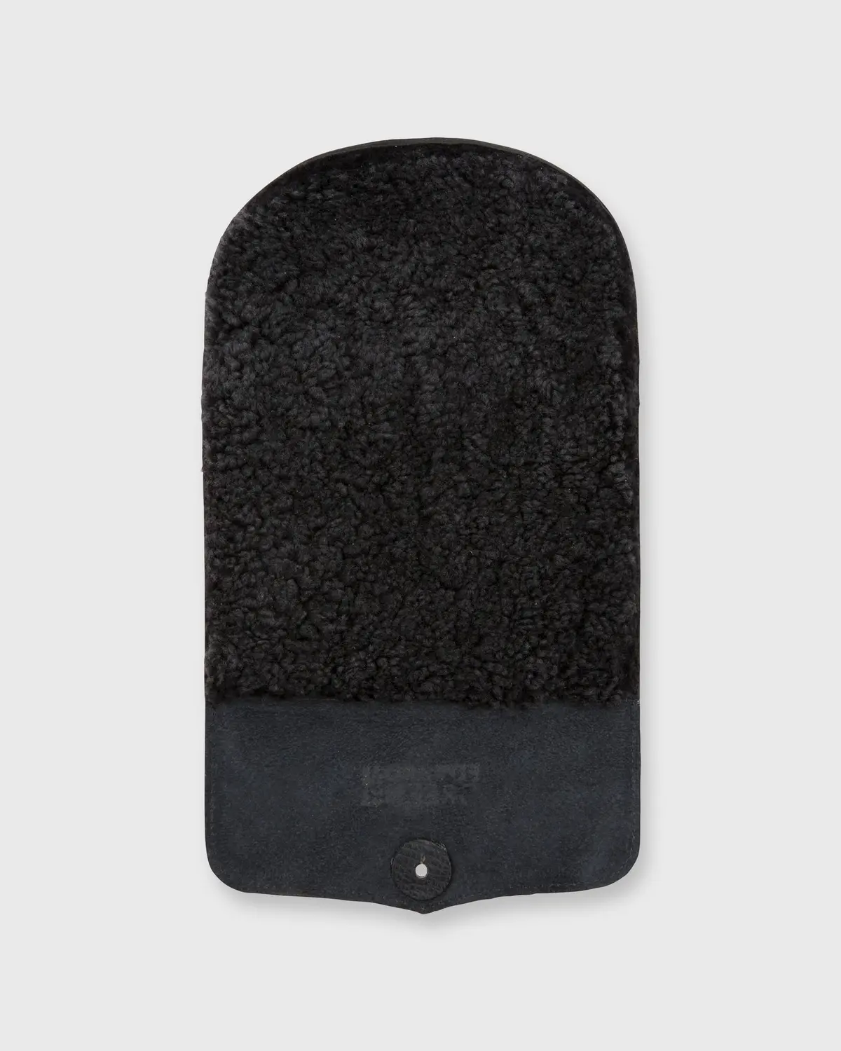 Shoe Polish Mitt In Navy 1