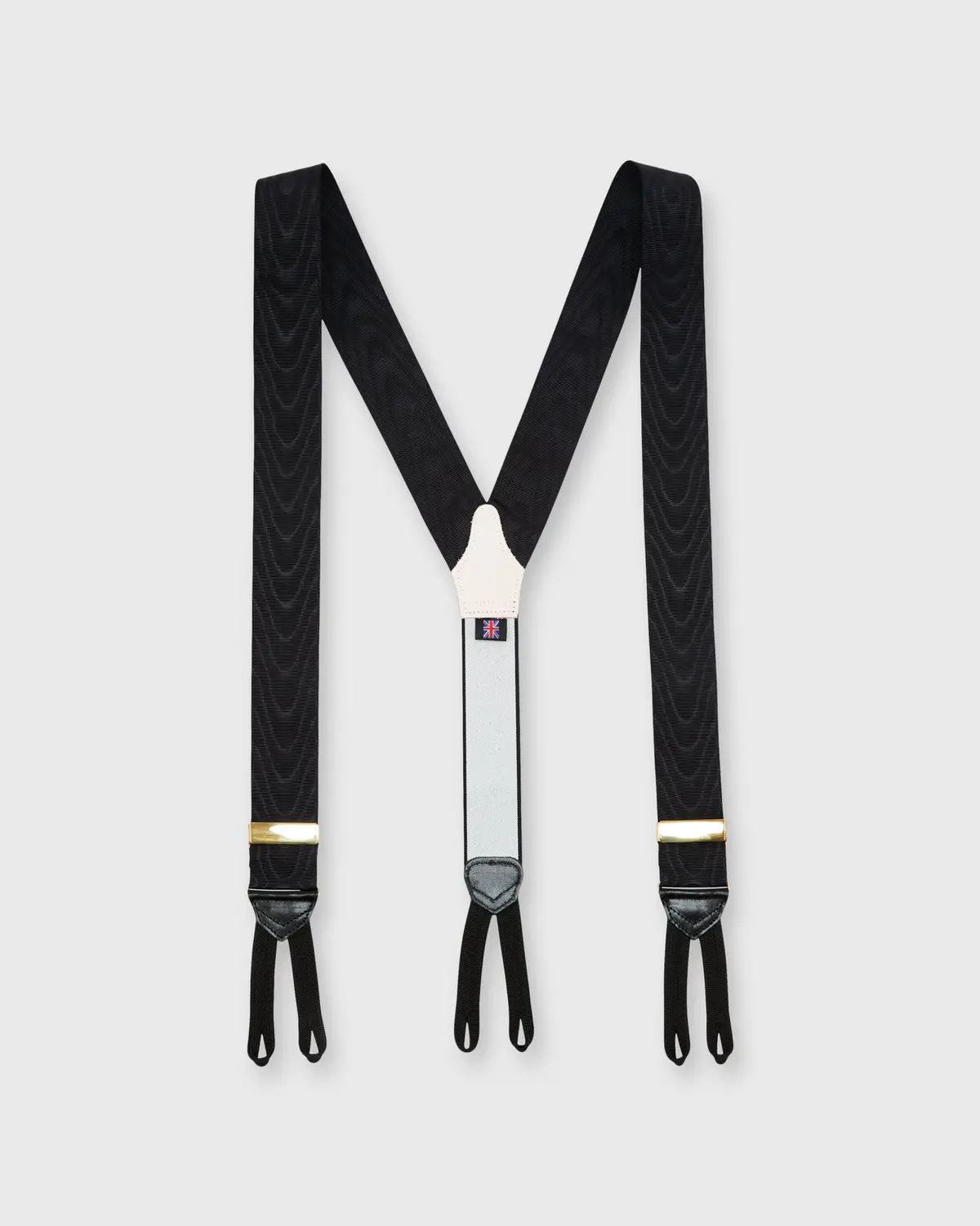 Moire Braces In Black 1