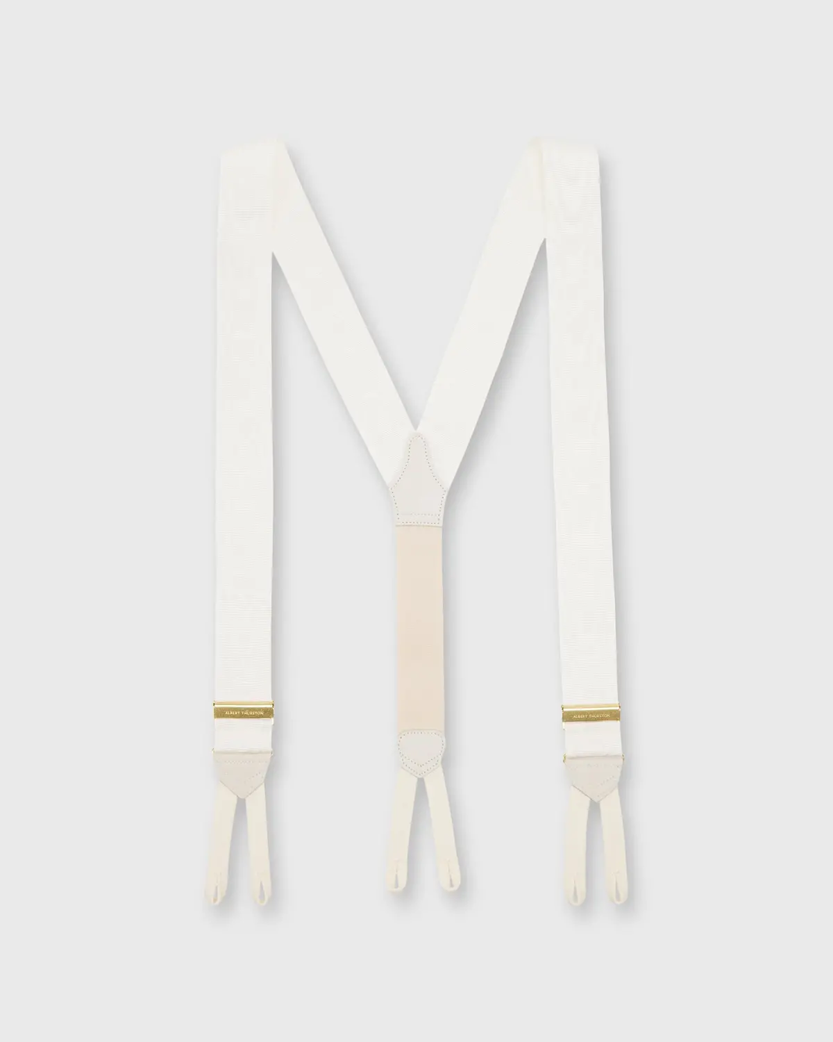 Moire Braces In Ivory 1