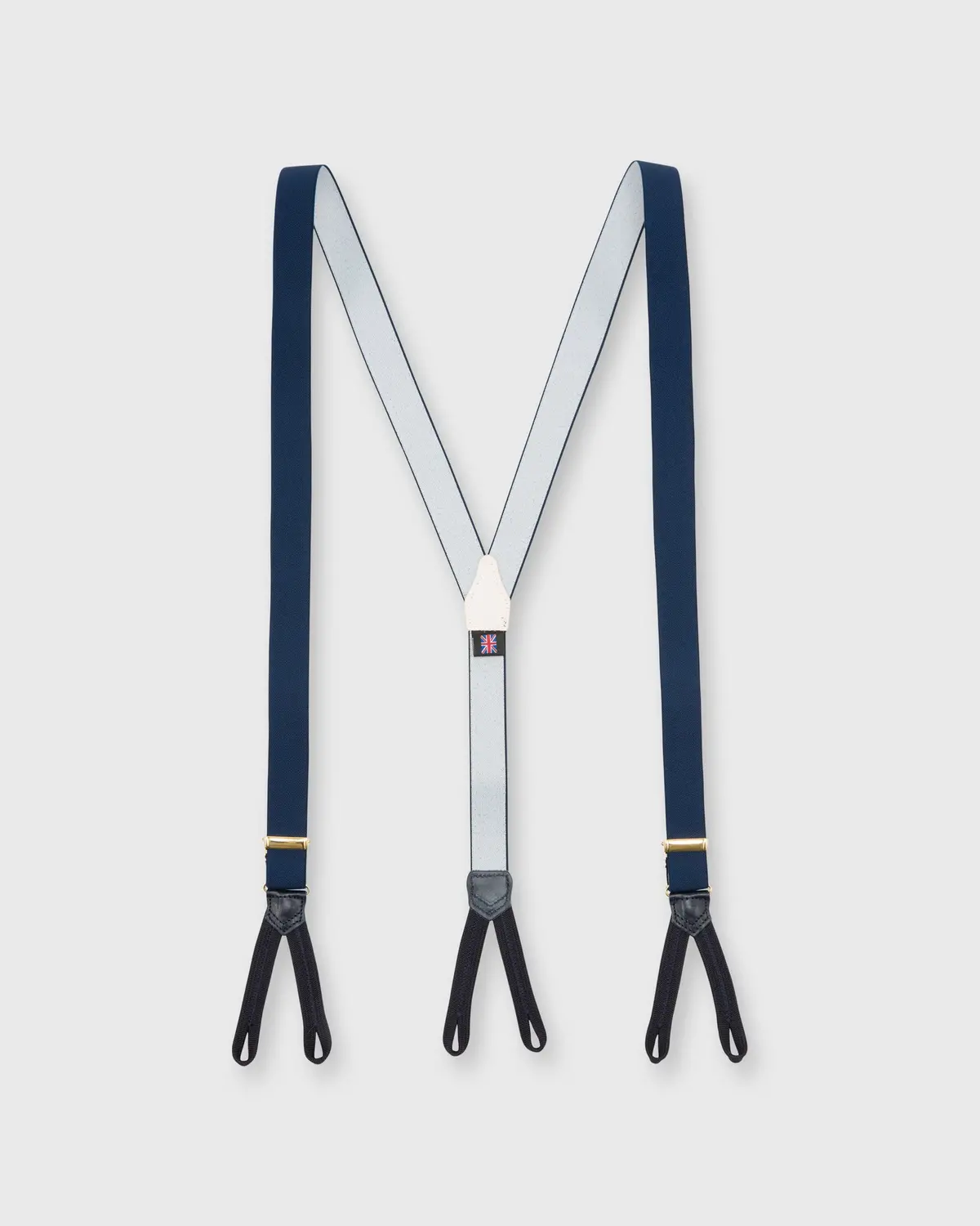 Narrow Braces In Navy 1