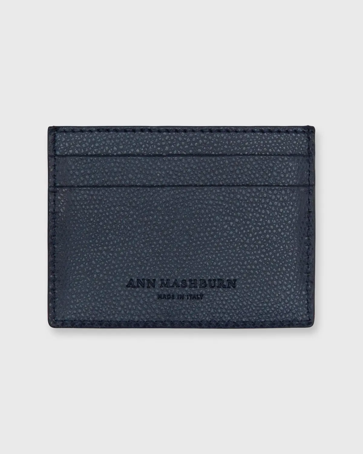 Card Holder In Midnight Leather 1