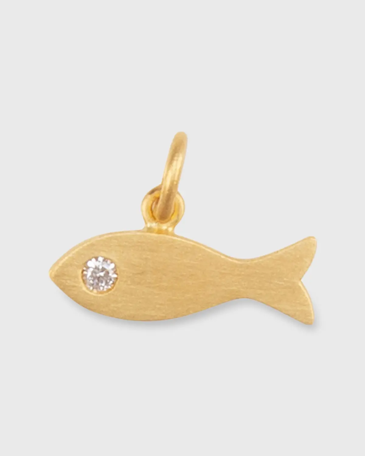 Precious Fish Pendant In Gold/Diamond 1