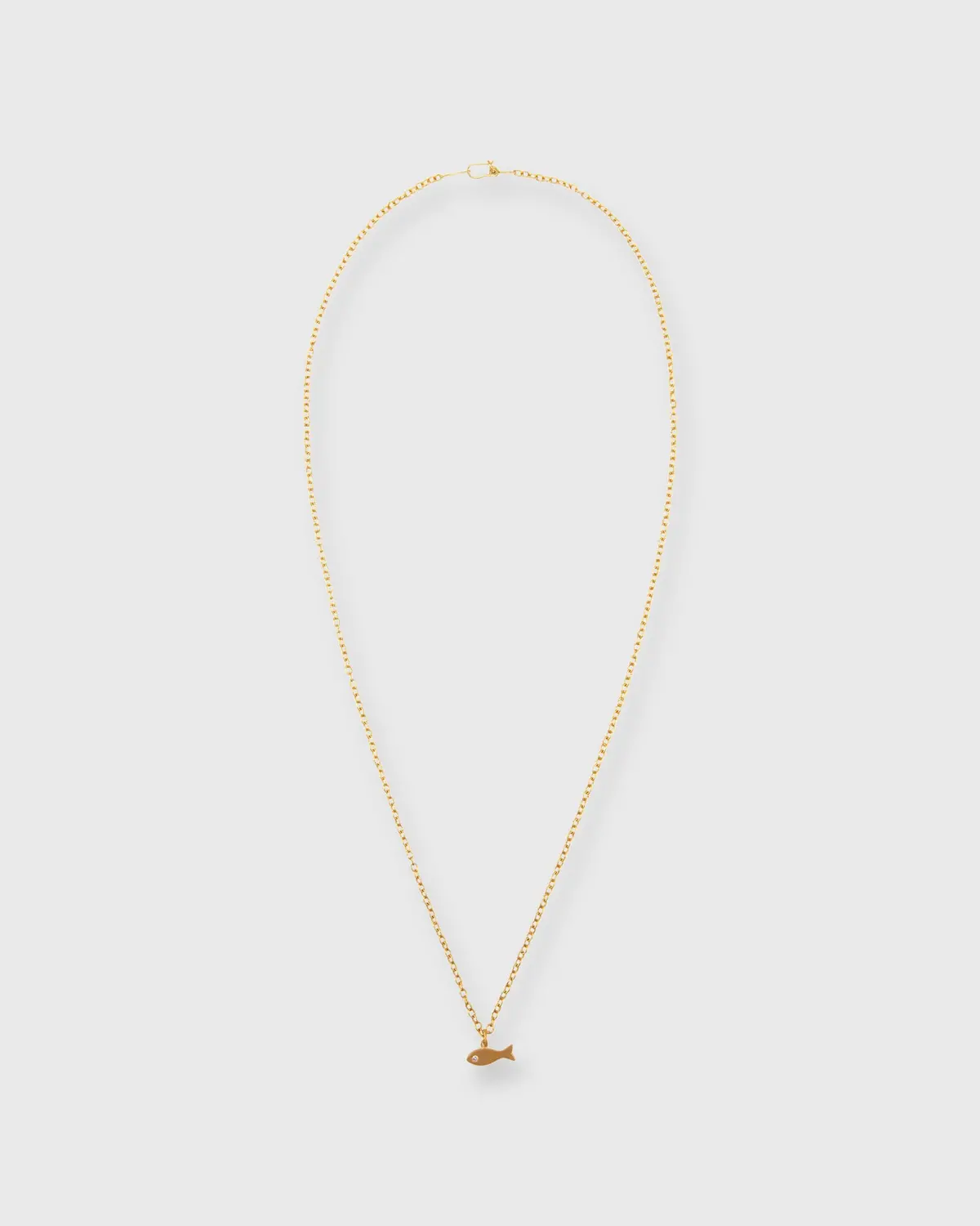 Precious Fish Pendant In Gold/Diamond 2